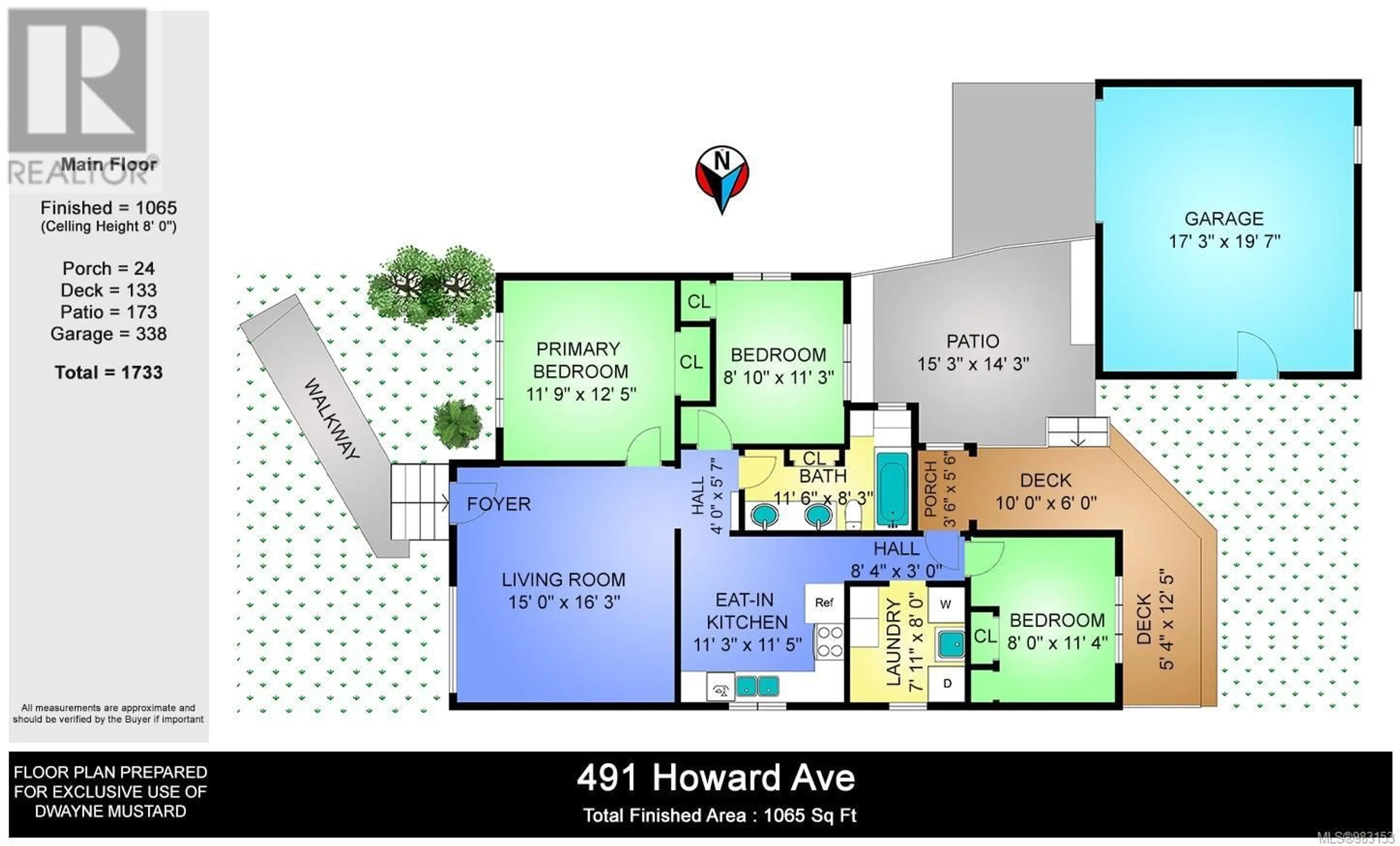 Floor plan for 491 Howard Ave, Duncan British Columbia V9L3M9