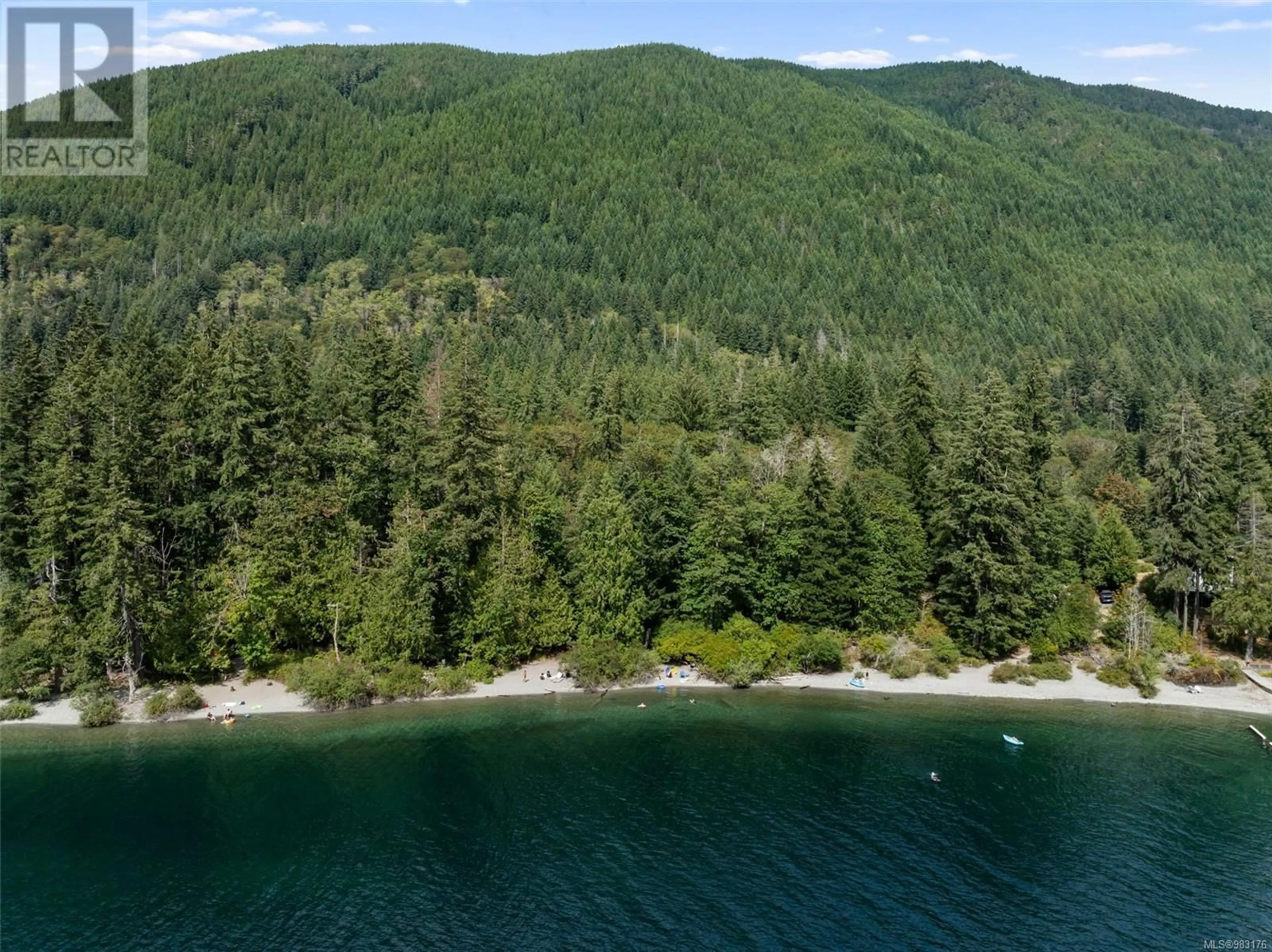 A pic from outside/outdoor area/front of a property/back of a property/a pic from drone, water/lake/river/ocean view for 8130 Miracle Close, Youbou British Columbia V0R3E1