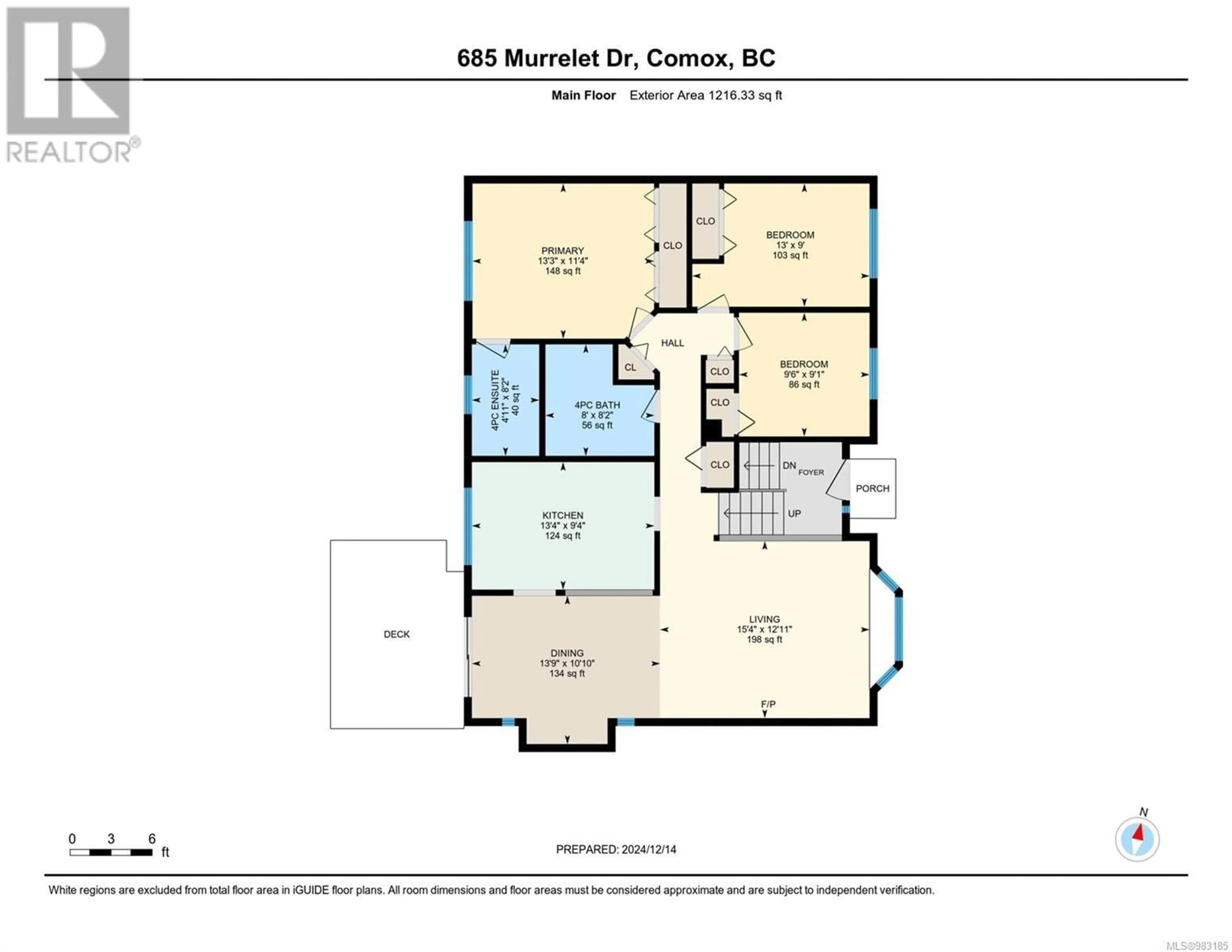 Floor plan for 685 Murrelet Dr, Comox British Columbia V9M3P1