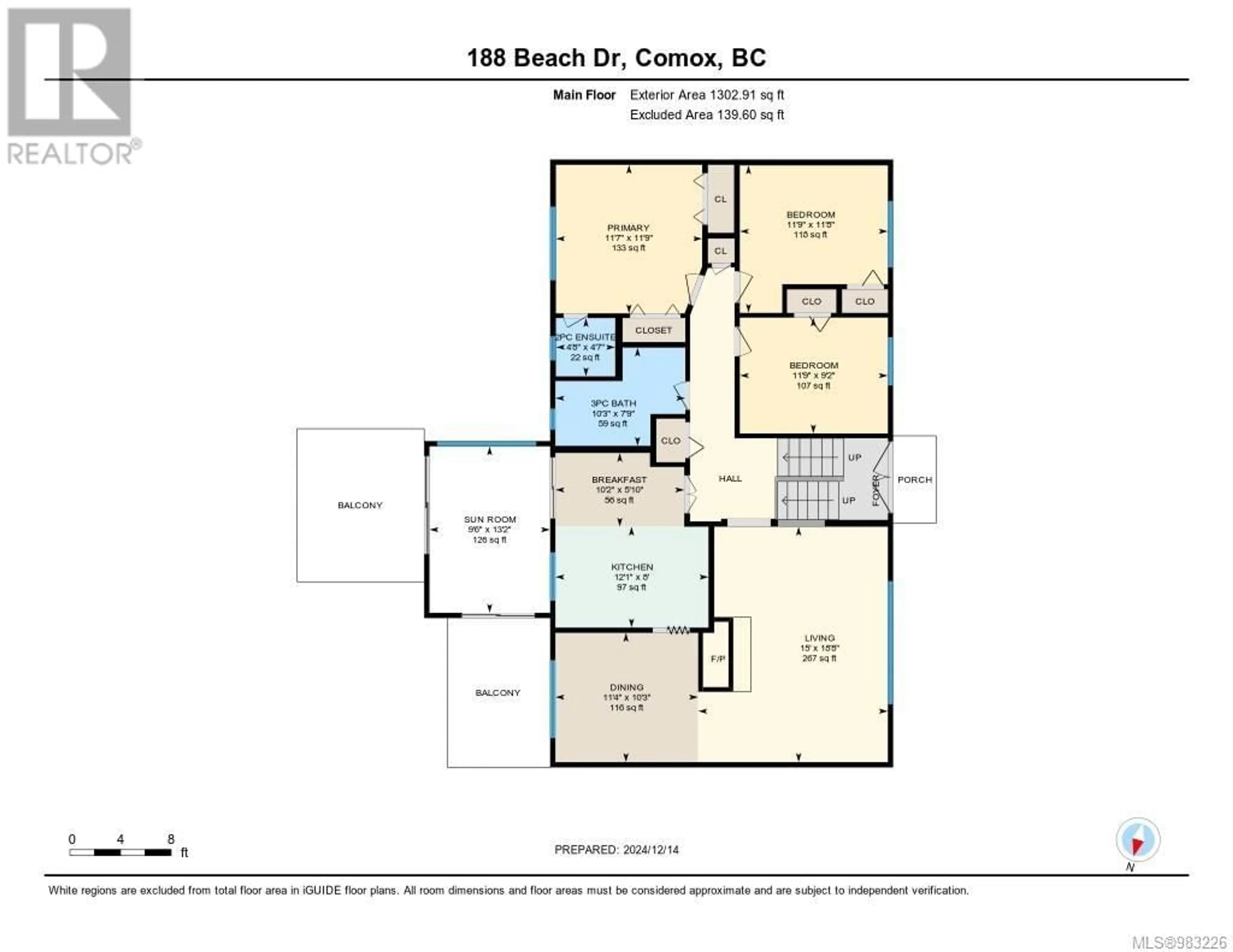 Floor plan for 188 Beach Dr, Comox British Columbia V9M1T6