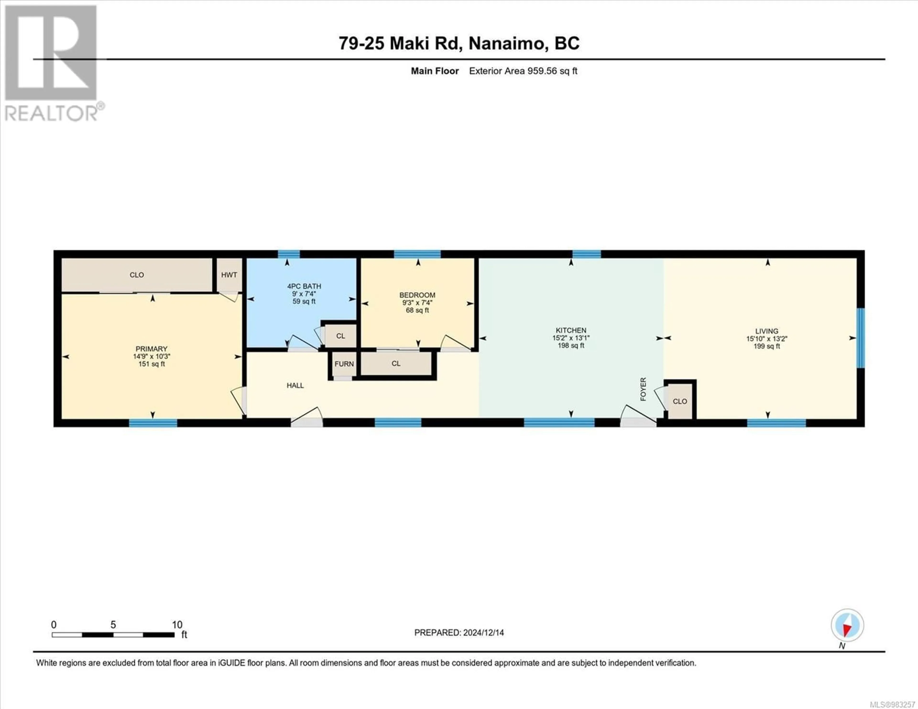 Floor plan for 79 25 Maki Rd, Nanaimo British Columbia V9R6N3