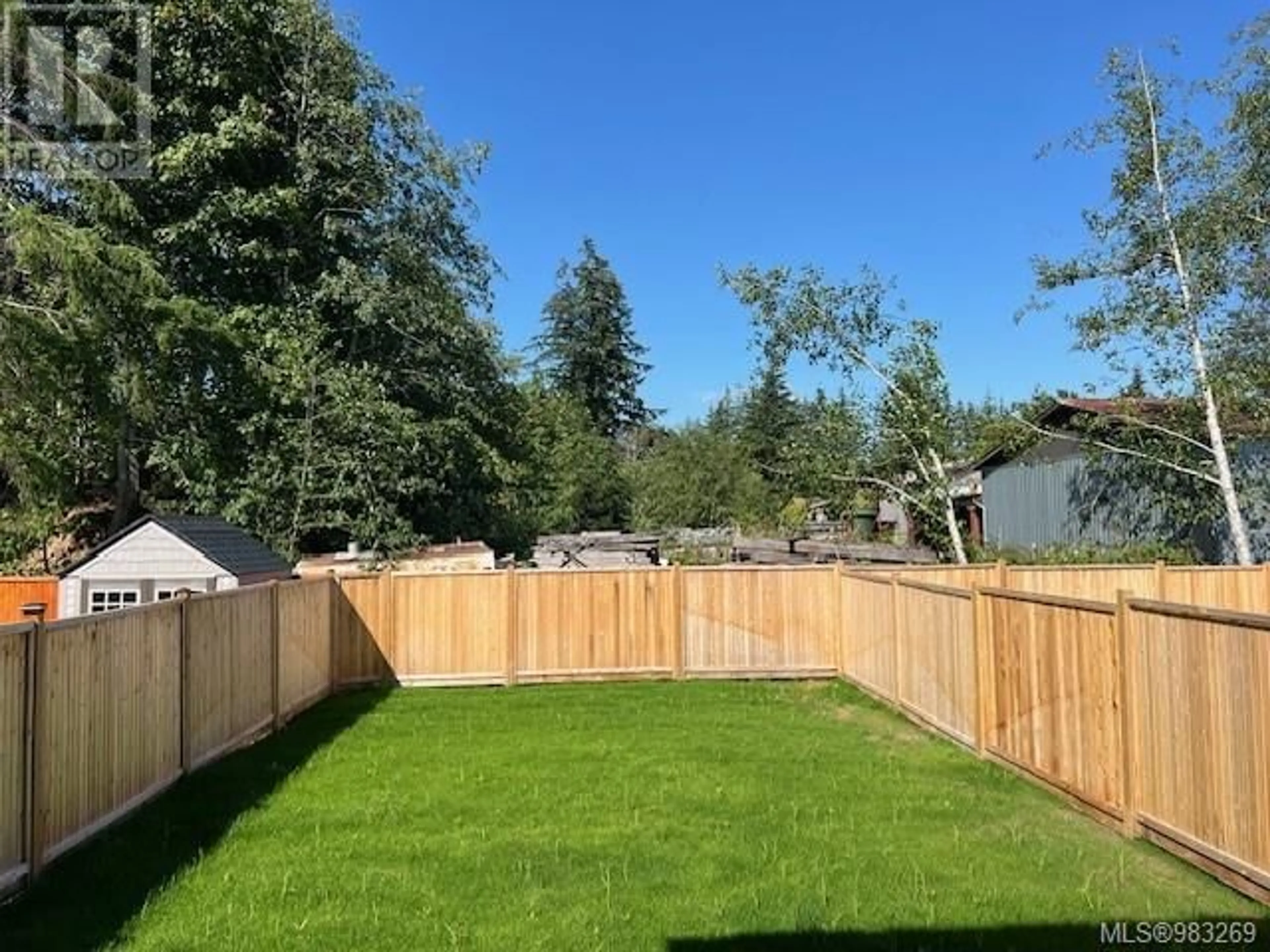 Patio, forest/trees view for A 2102 Nikola Pl, Campbell River British Columbia V9W6H9