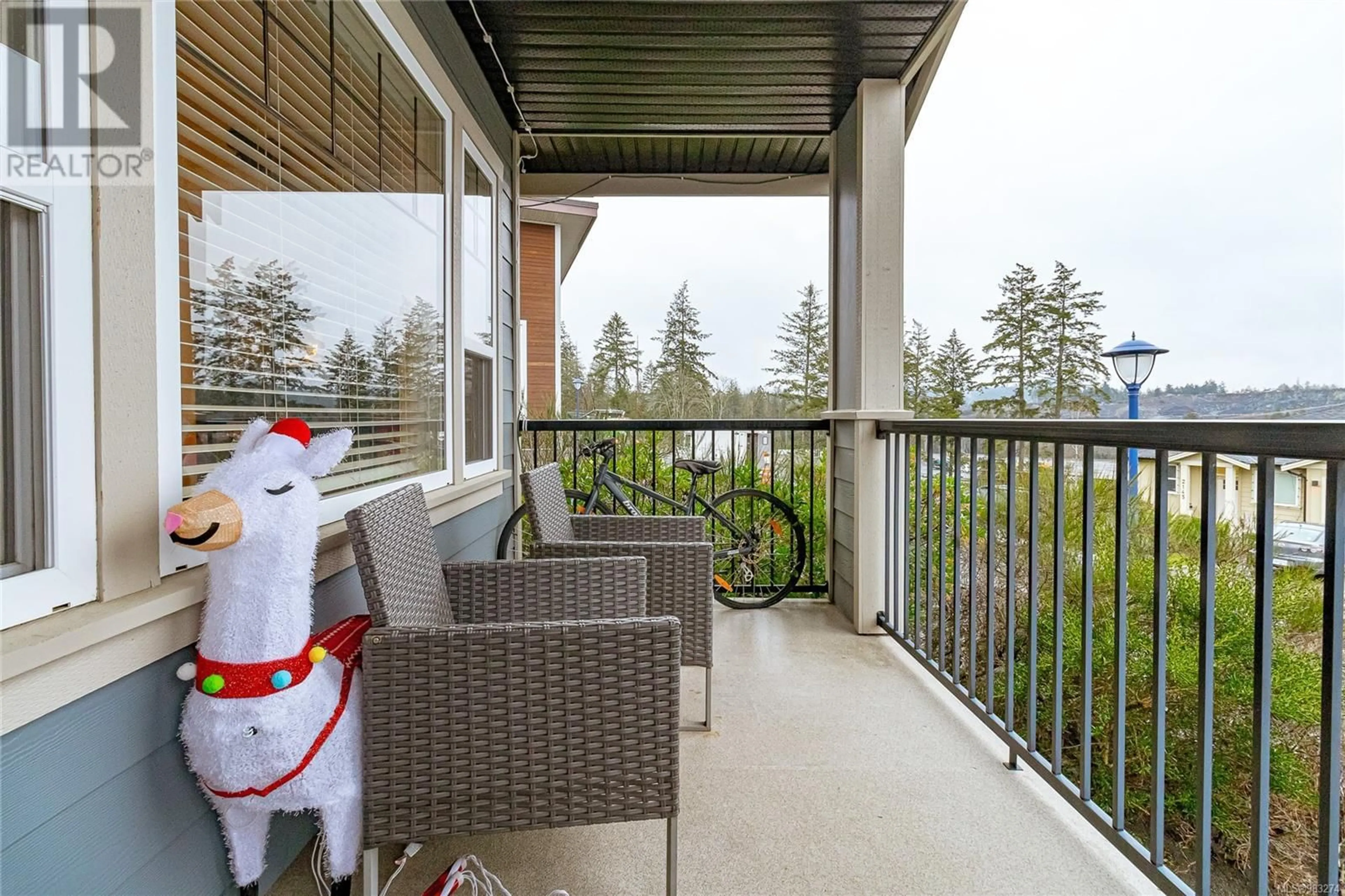 Patio, water/lake/river/ocean view for 2154 Kingbird Dr, Langford British Columbia V9B6V7