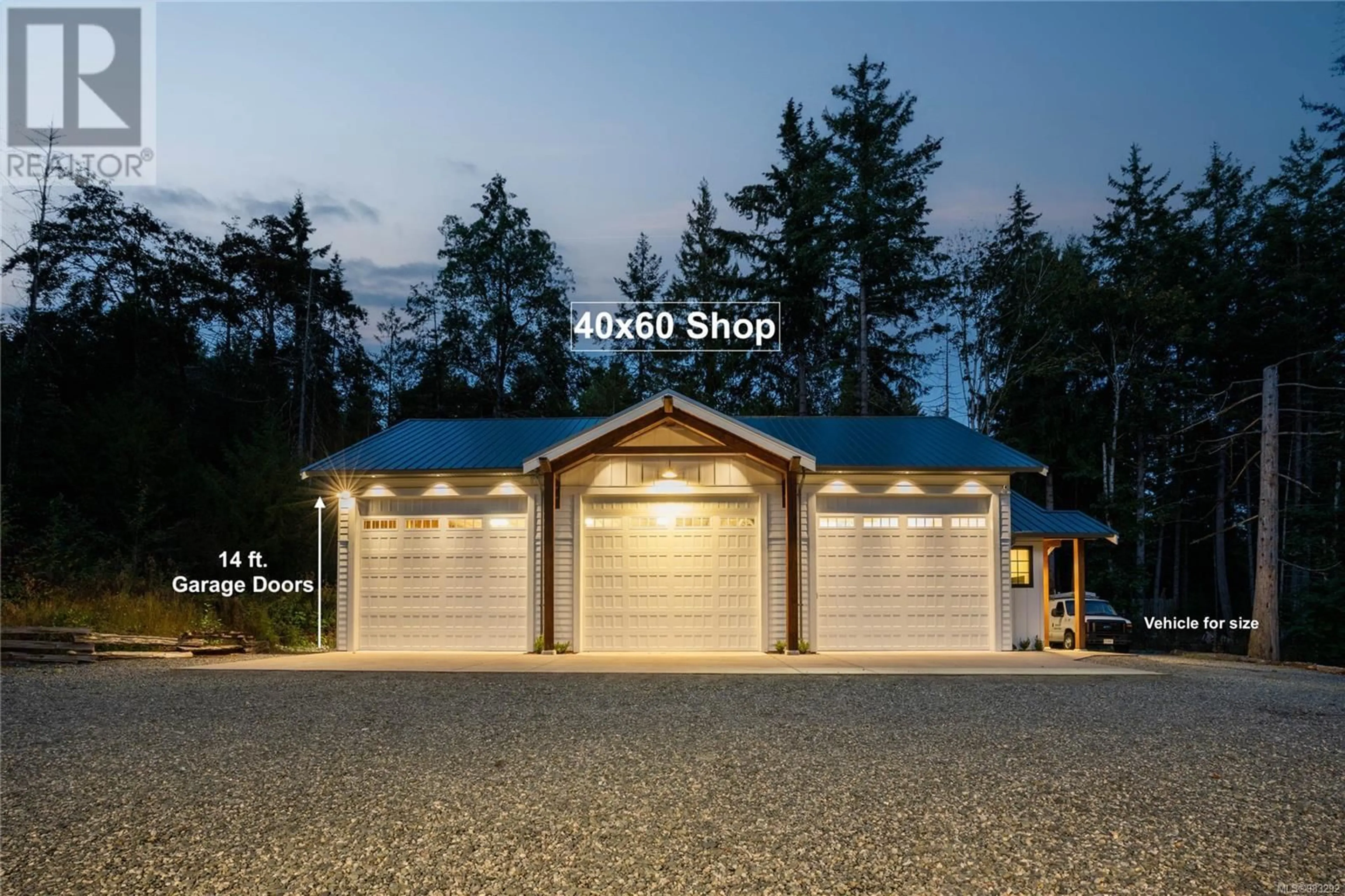 Indoor garage for 4962 Aho Rd, Ladysmith British Columbia V9G2B8