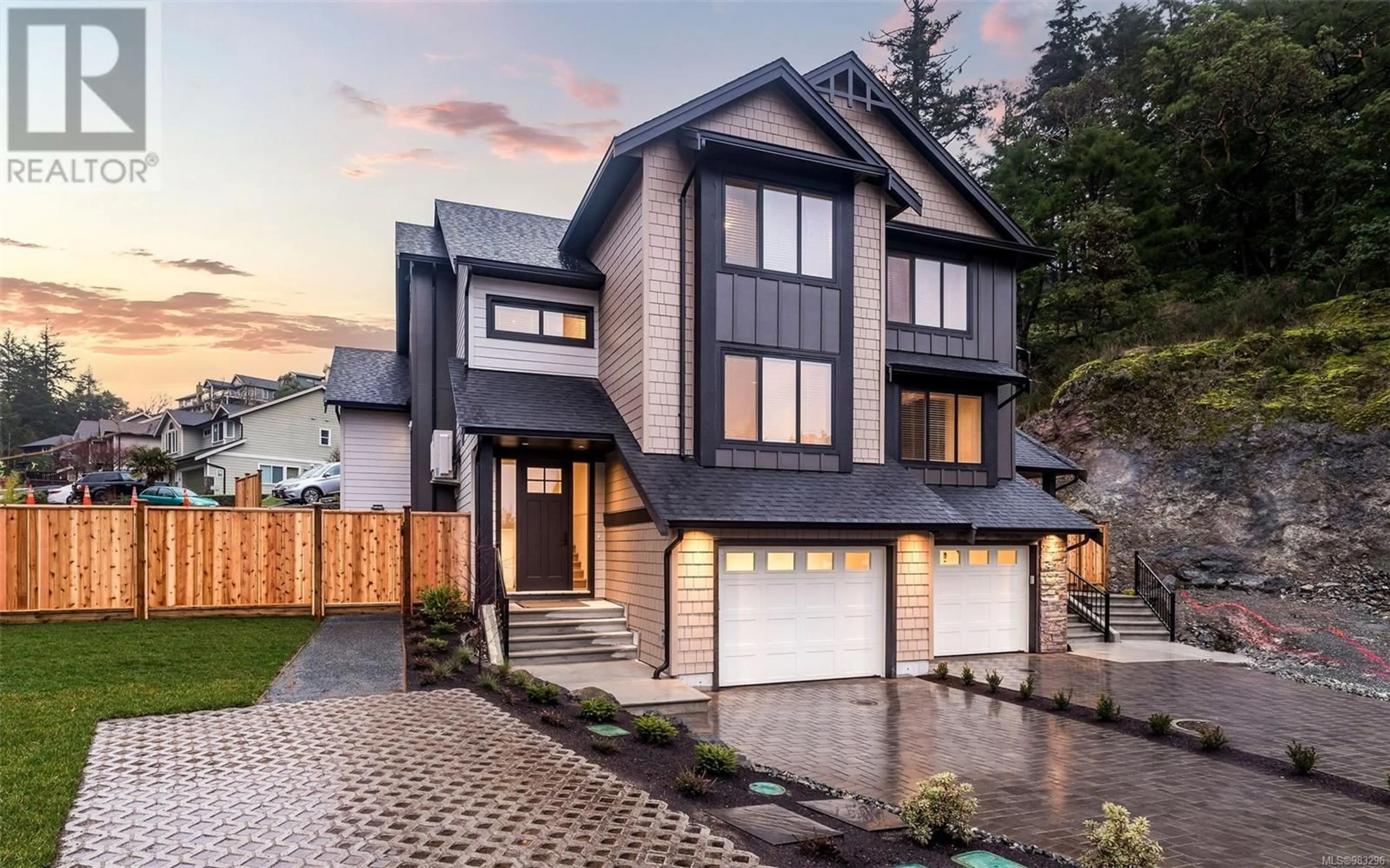 Home with brick exterior material, street for 3415 Horizon Terr, Langford British Columbia V9B7A2