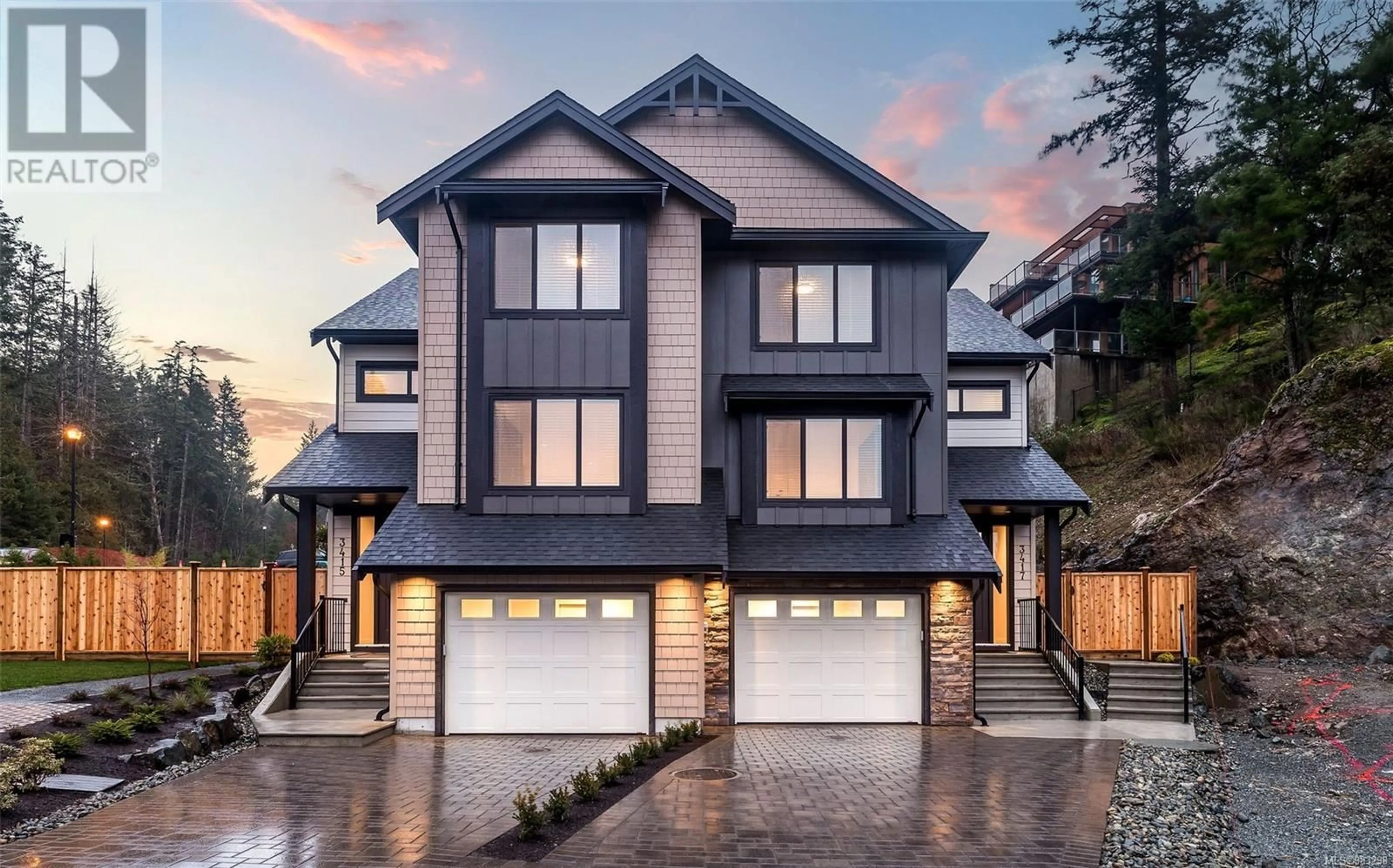 Home with brick exterior material, street for 3417 Horizon Terr, Langford British Columbia V9B7A2