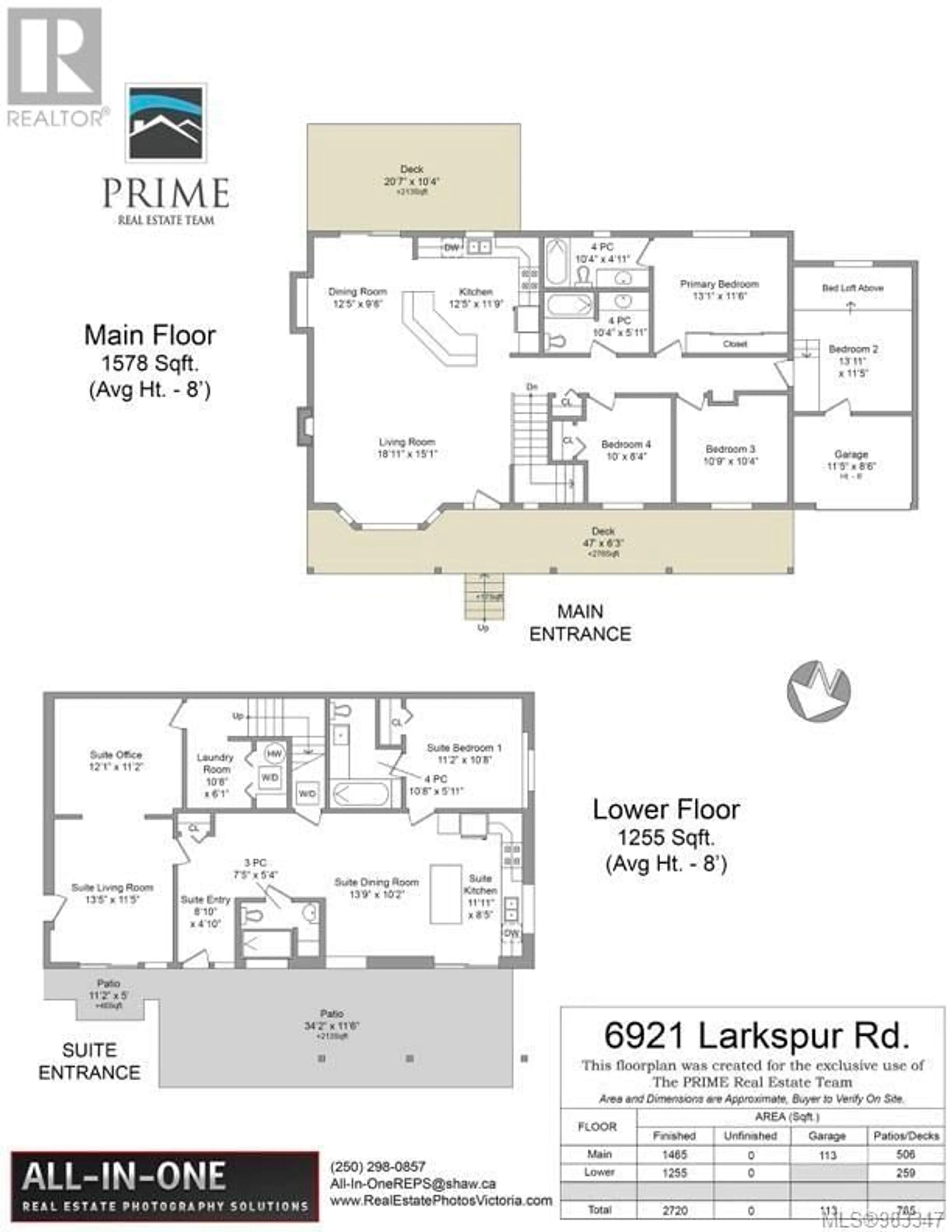 Floor plan for 6921 Larkspur Rd, Sooke British Columbia V9Z0M8