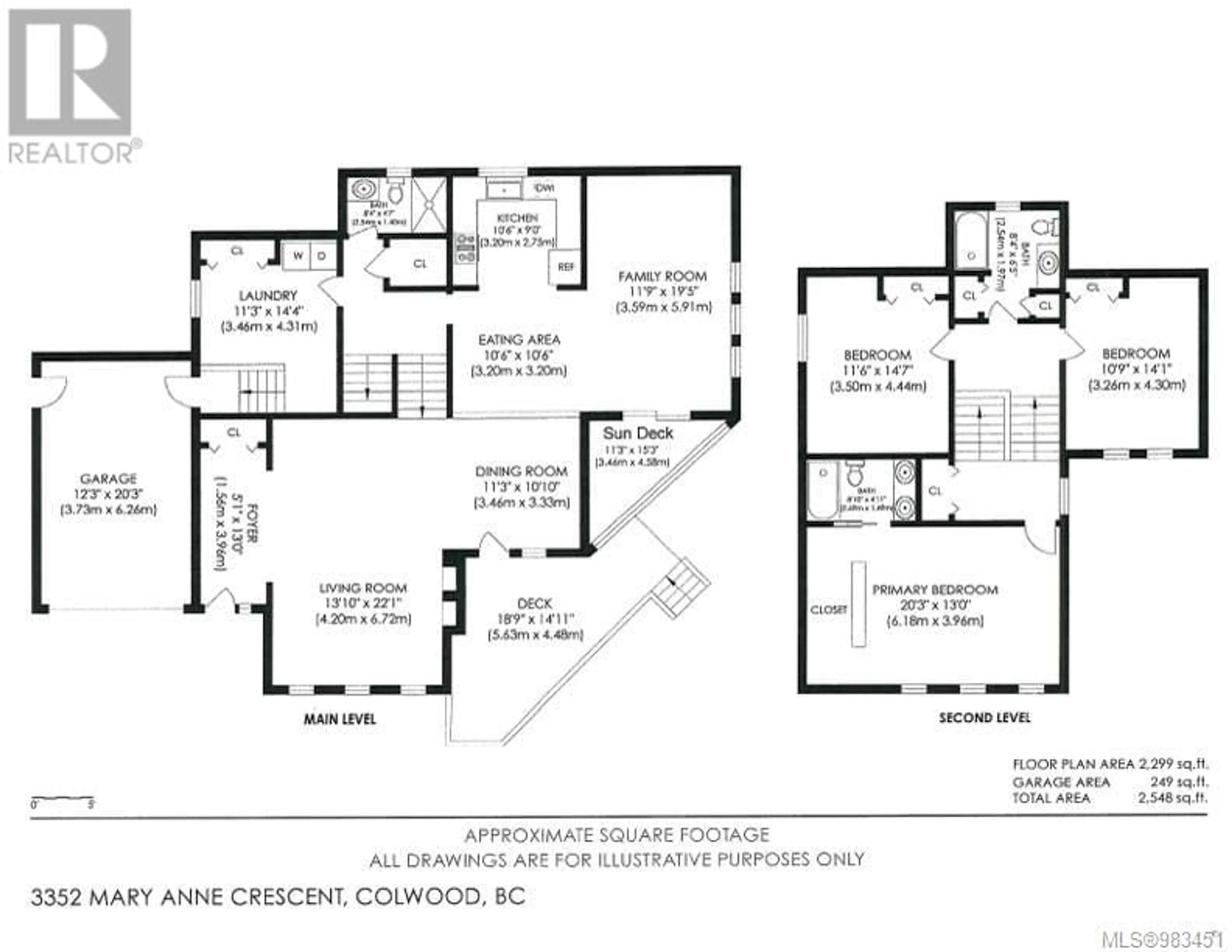 Floor plan for 3352 Mary Anne Cres, Colwood British Columbia V9C3L2