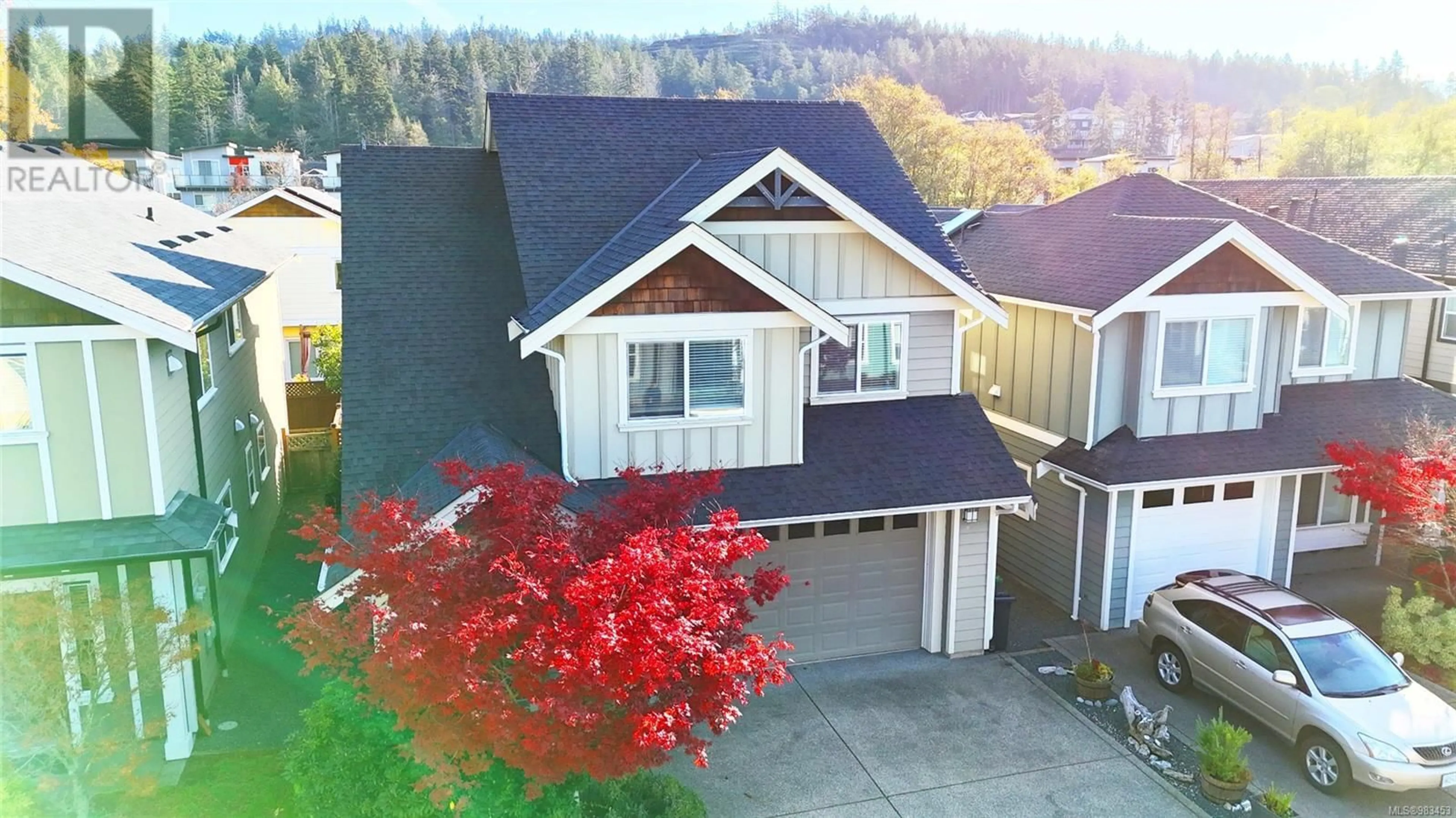 A pic from outside/outdoor area/front of a property/back of a property/a pic from drone, unknown for 3291 Merlin Rd, Langford British Columbia V9C0H3