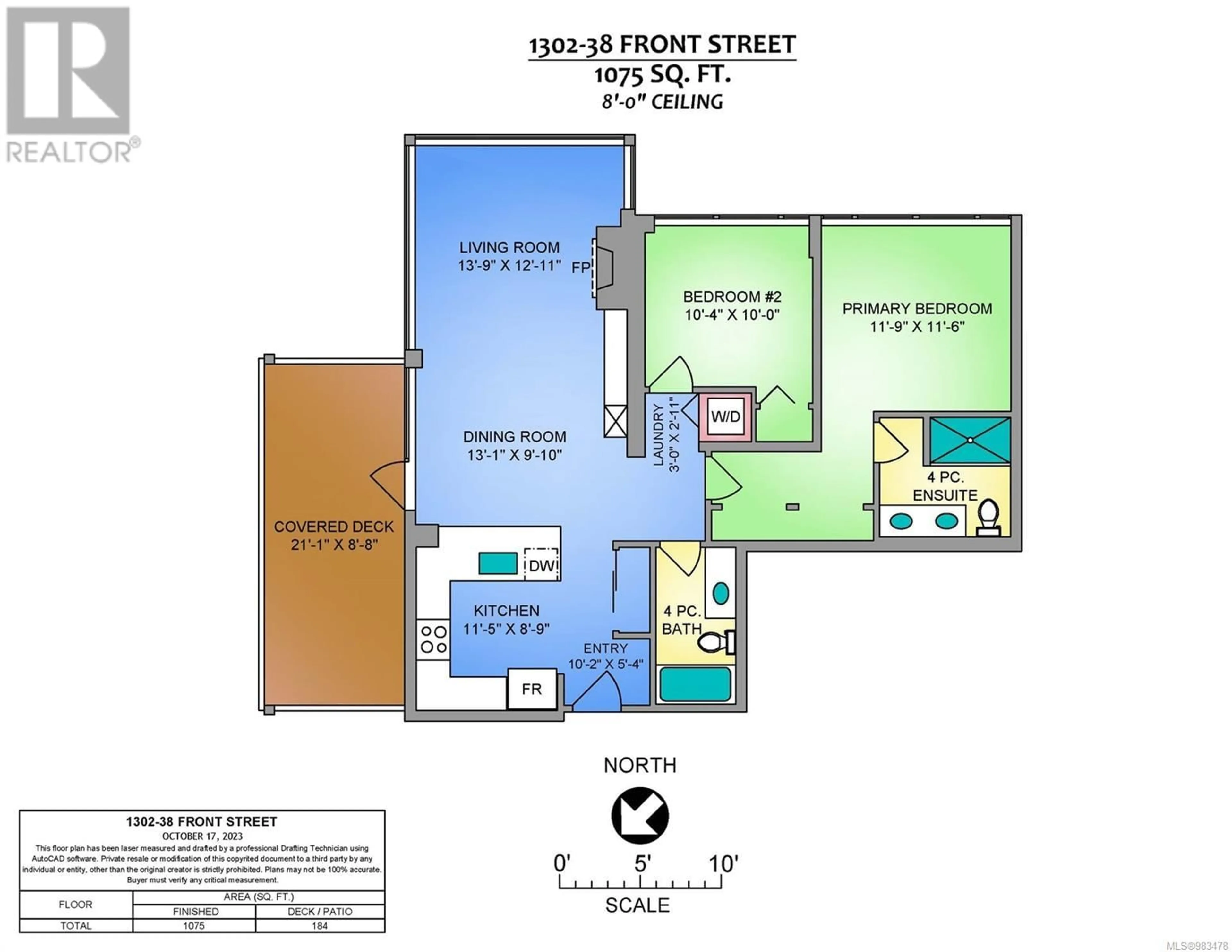 Floor plan for 1302 38 FRONT St, Nanaimo British Columbia V9R0B8