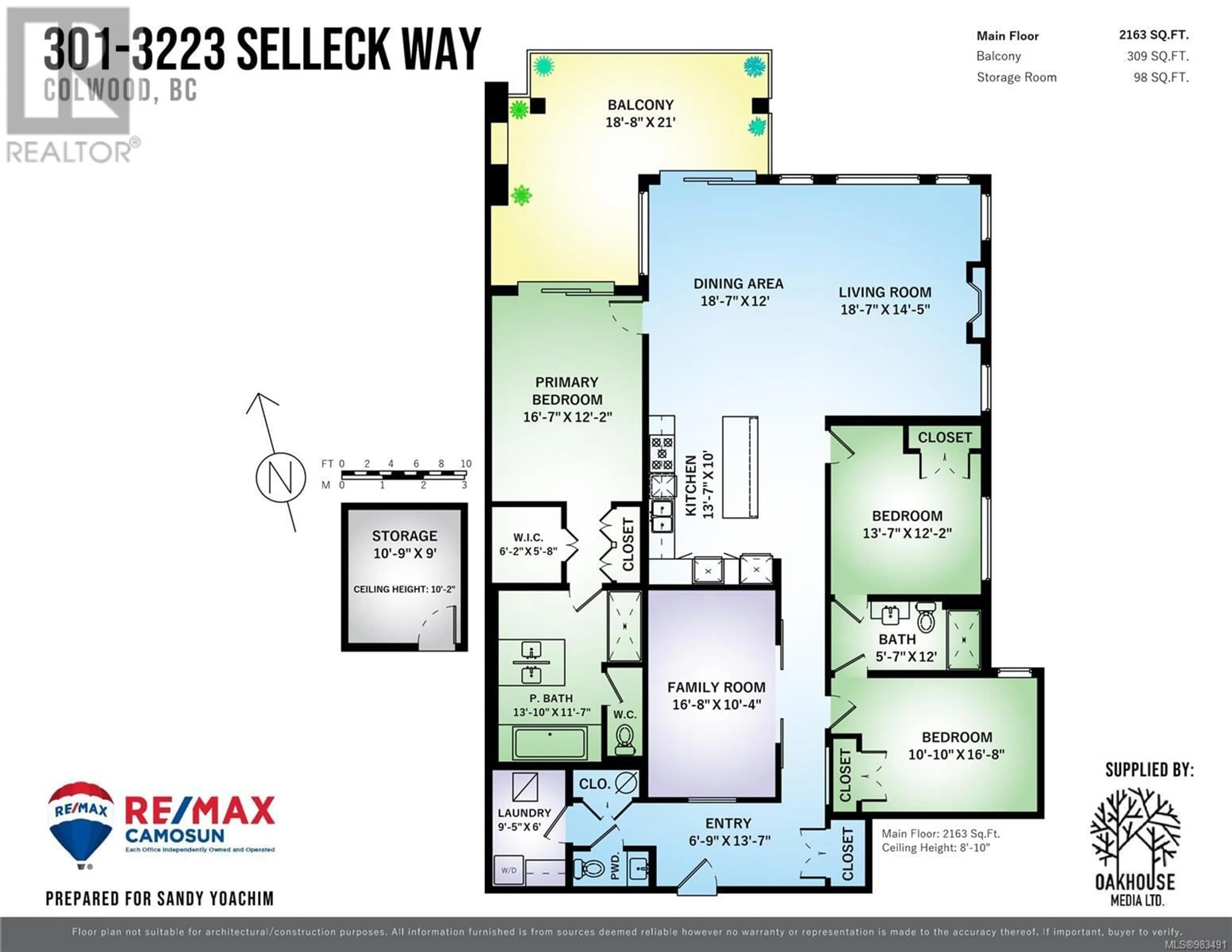 Floor plan for 301 3223 Selleck Way, Colwood British Columbia V9C0E7