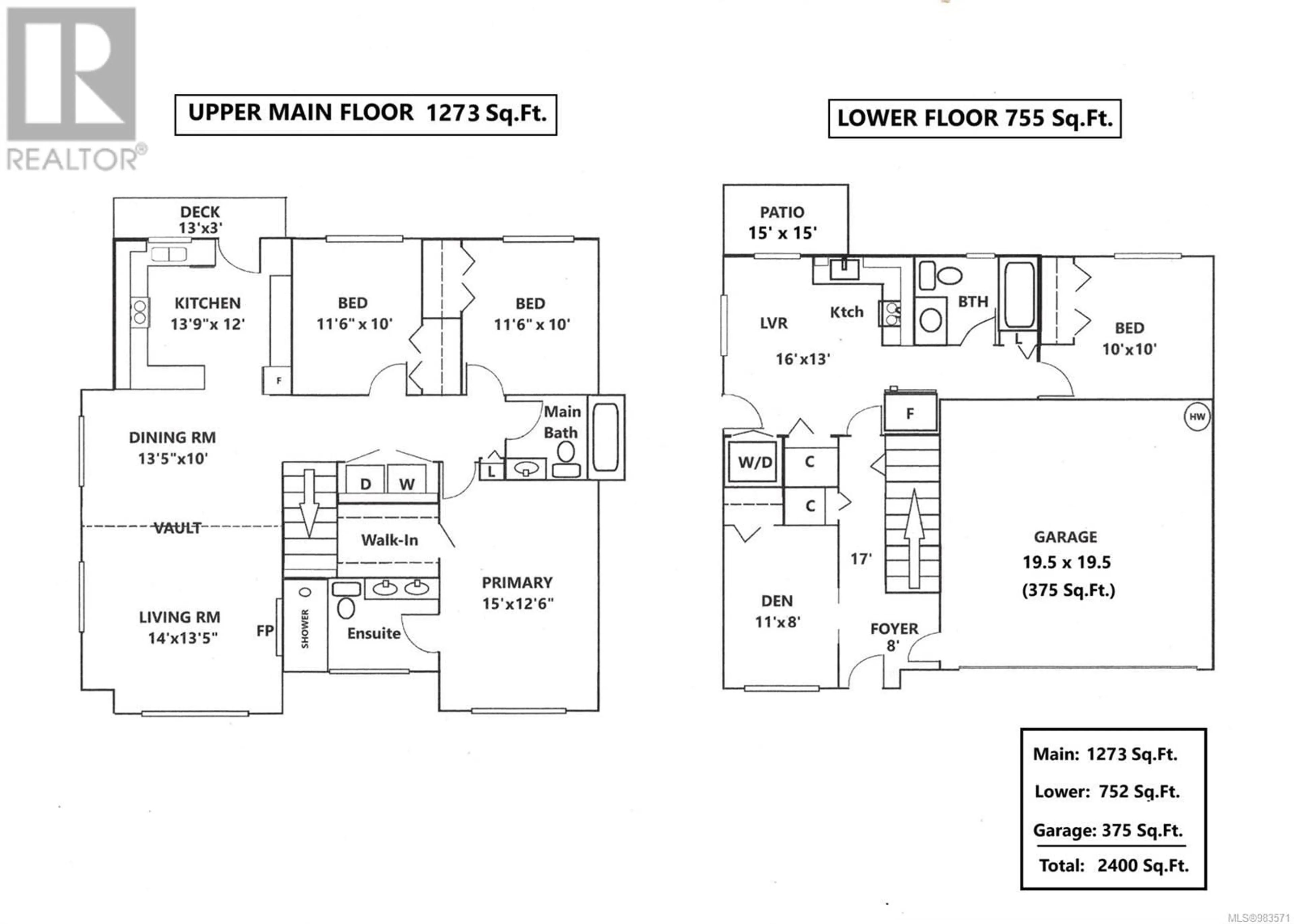 Floor plan for 7072 Central Saanich Rd, Central Saanich British Columbia V8M1Y3