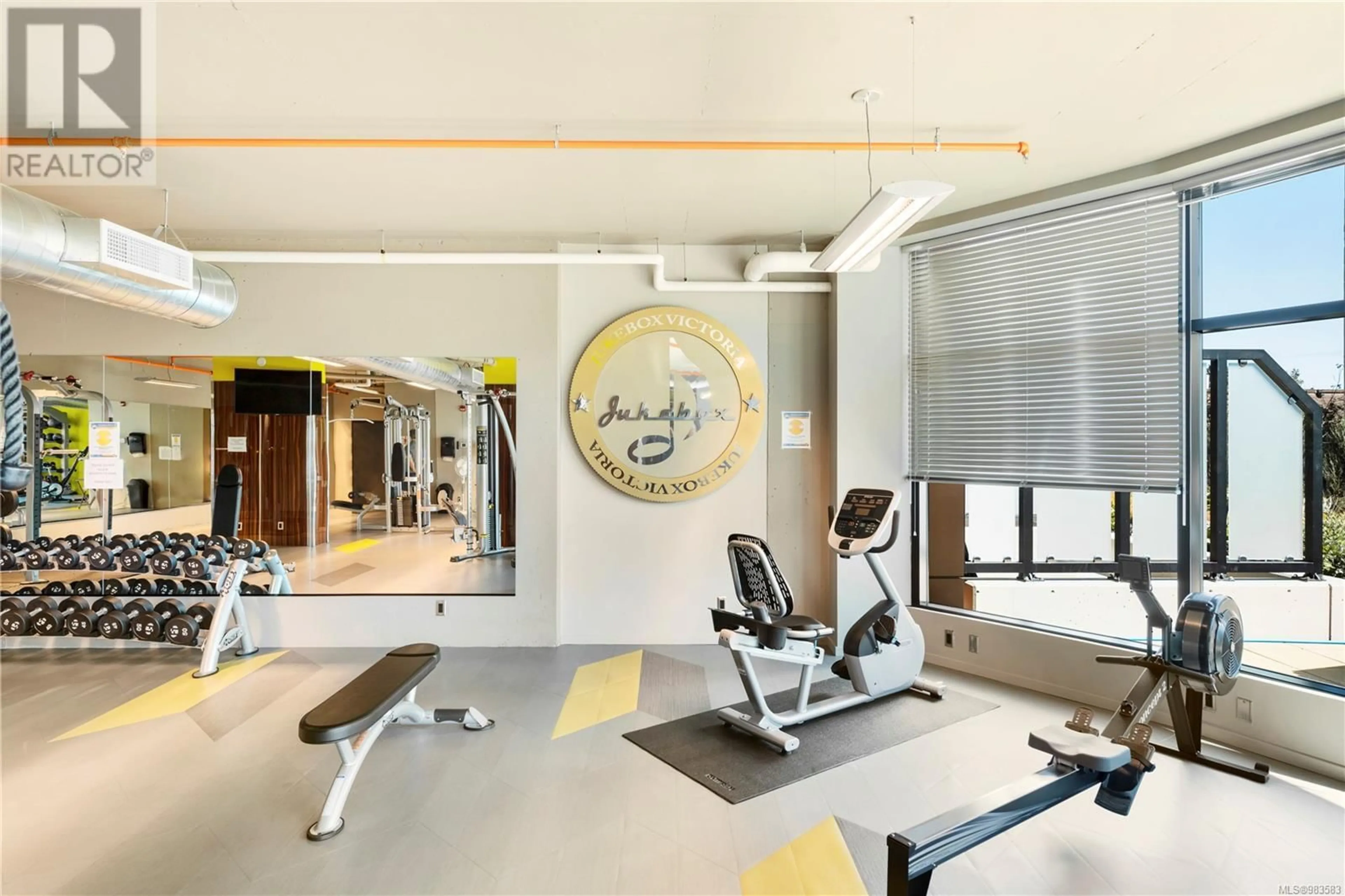 Gym or fitness room for 205 1029 View St, Victoria British Columbia V8V0C9