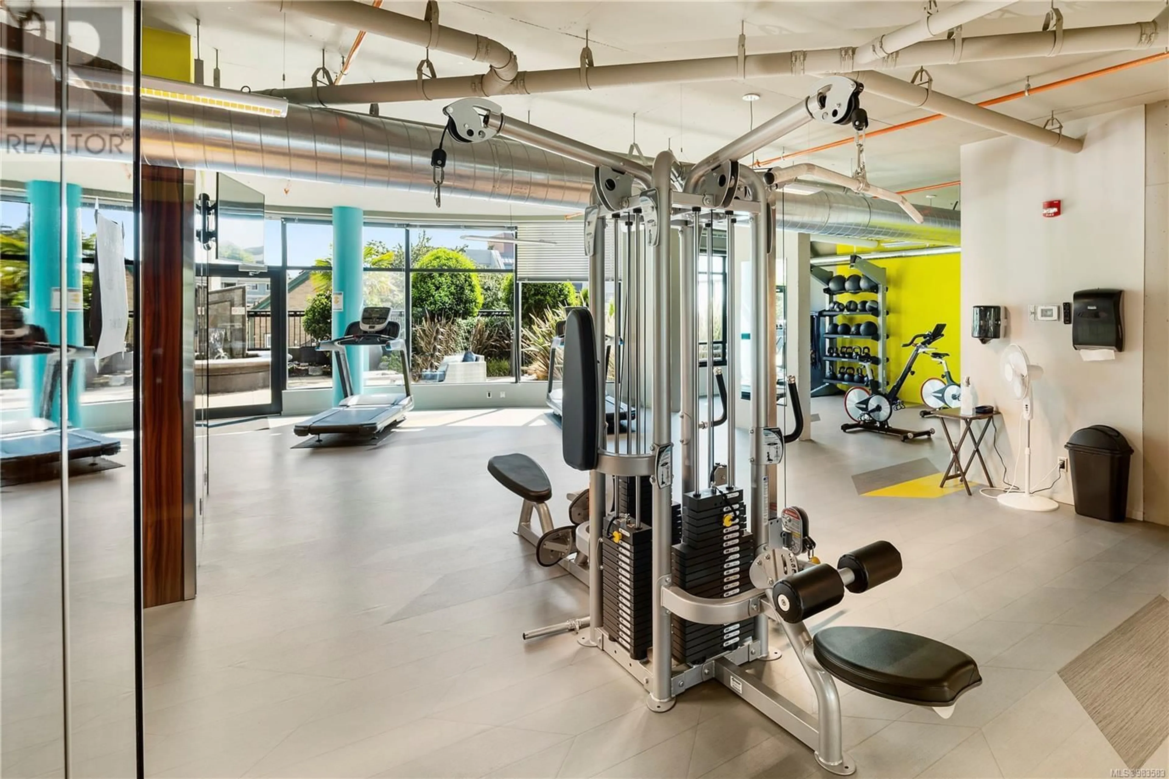 Gym or fitness room for 205 1029 View St, Victoria British Columbia V8V0C9