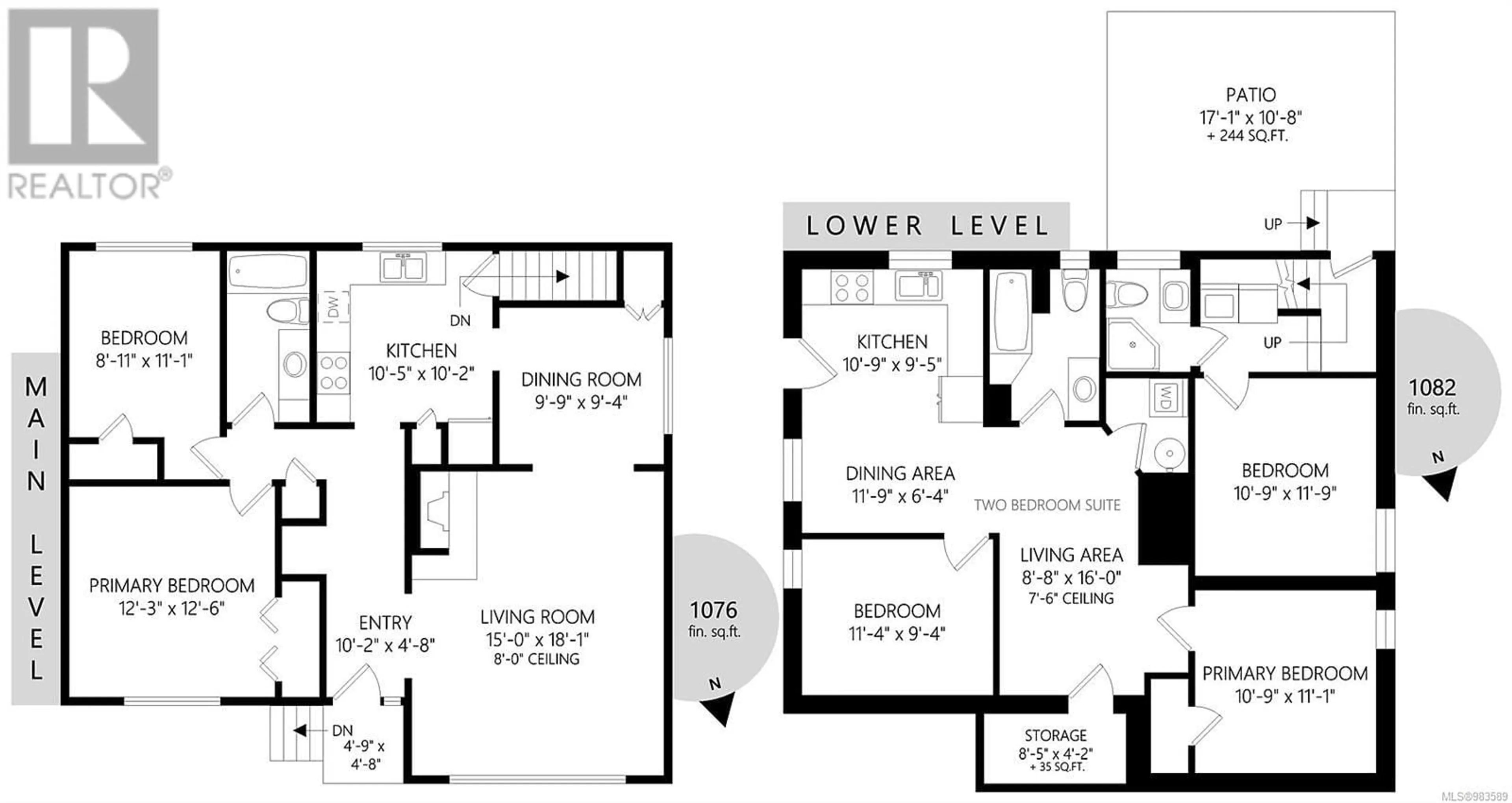 Floor plan for 617 Sedger Rd, Saanich British Columbia V8Z1R9