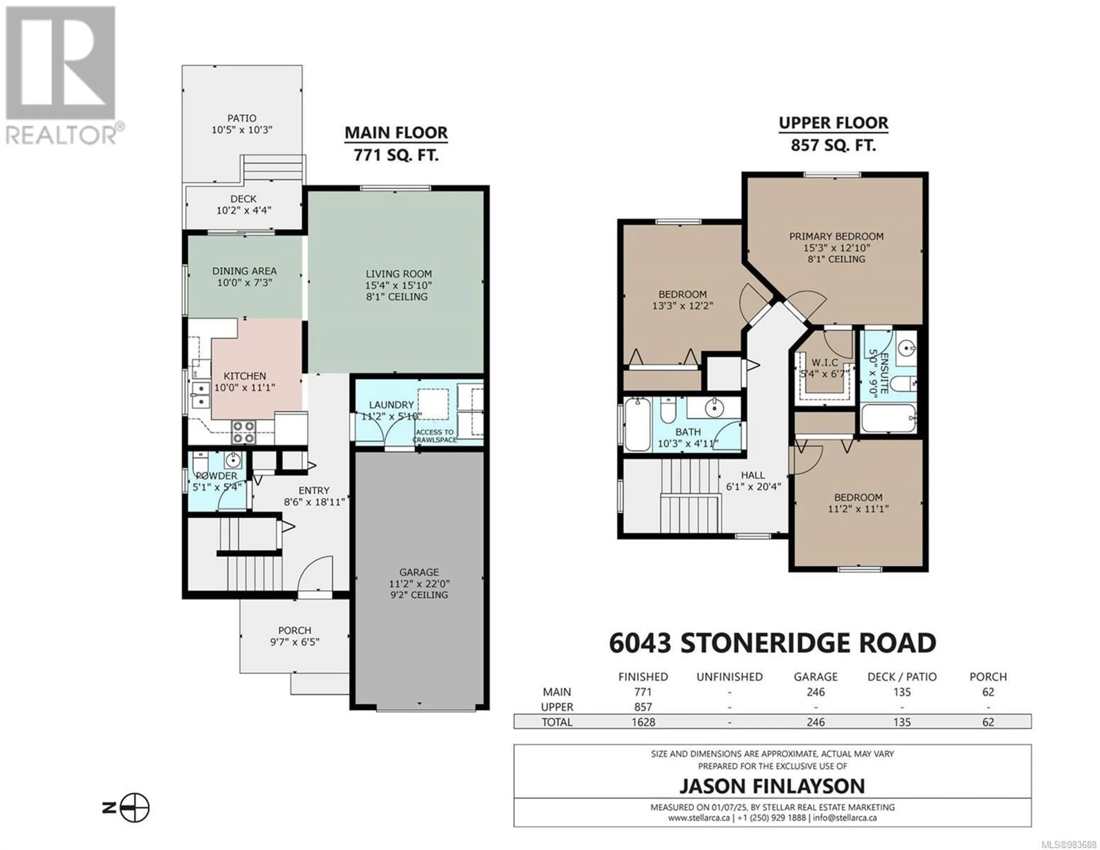 Floor plan for 6043 Stoneridge Rd, Duncan British Columbia V9L0B1