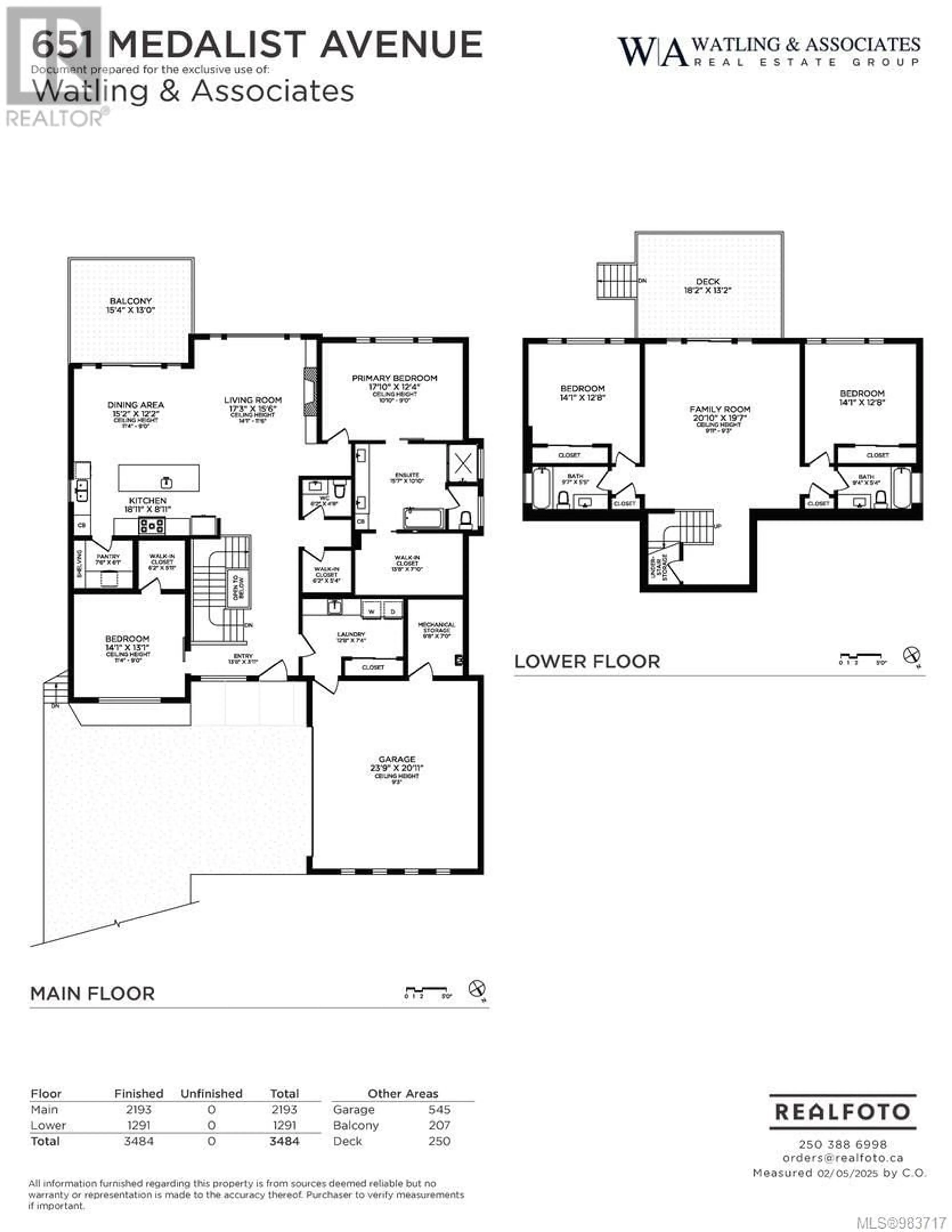 Floor plan for 651 Medalist Ave, Colwood British Columbia V9C0C3