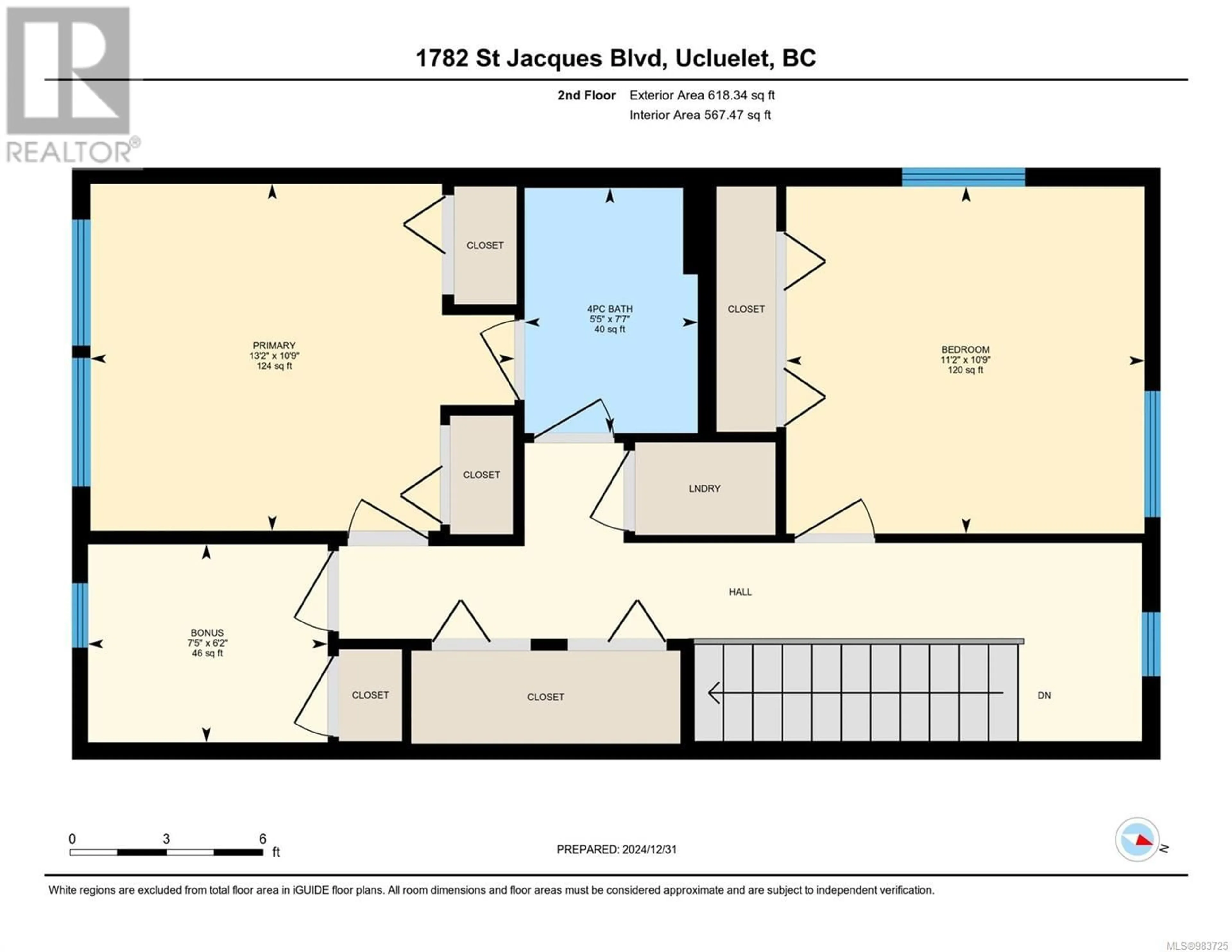 Floor plan for 4 1782 St. Jacques Blvd, Ucluelet British Columbia V0R3A0