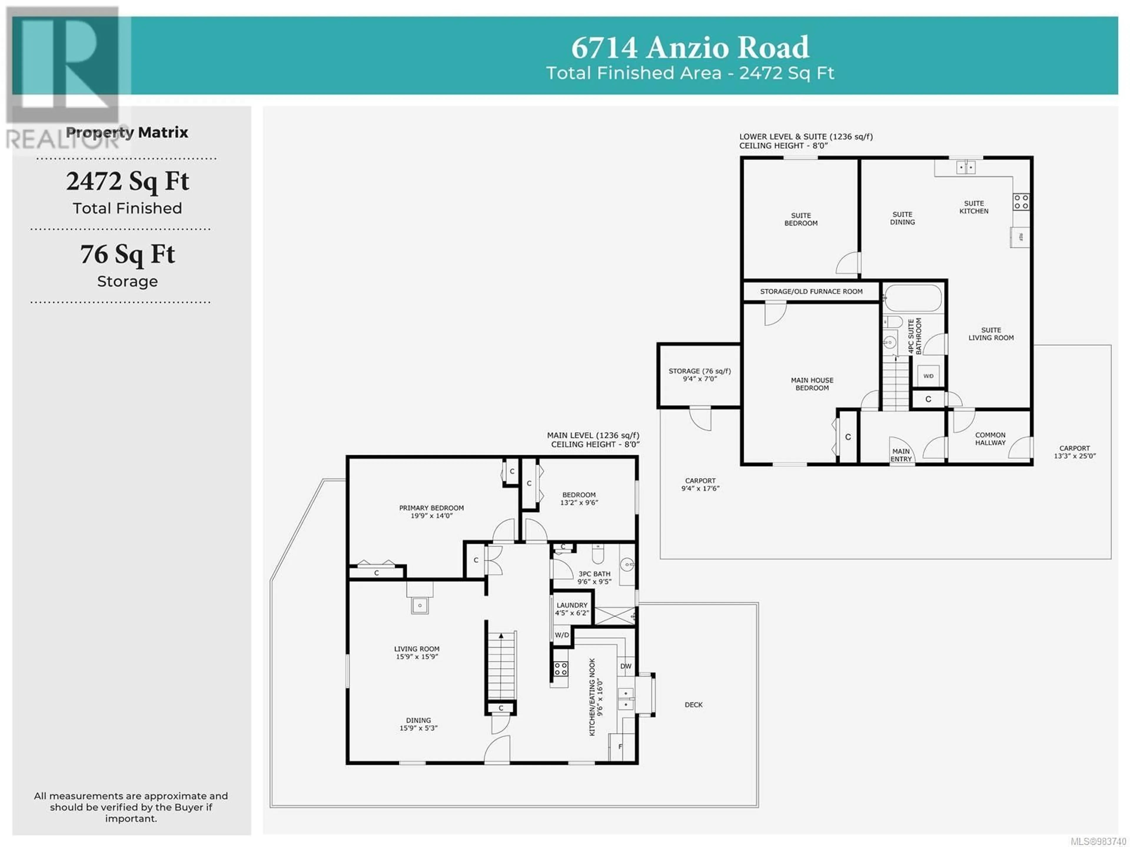 Floor plan for 6714 Anzio Rd, Duncan British Columbia V9L6C4