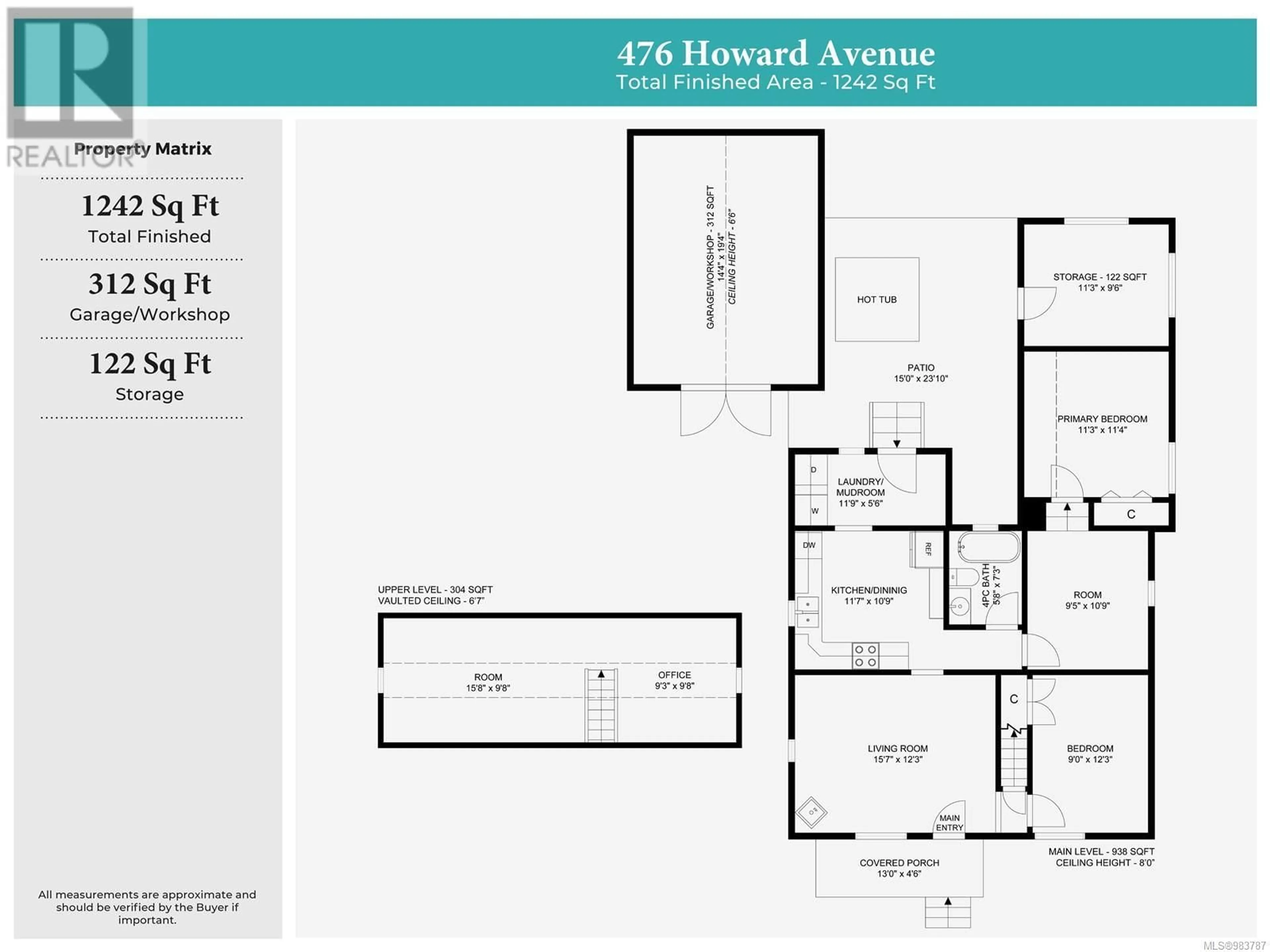 Floor plan for 476 Howard Ave, Duncan British Columbia V9L3M8