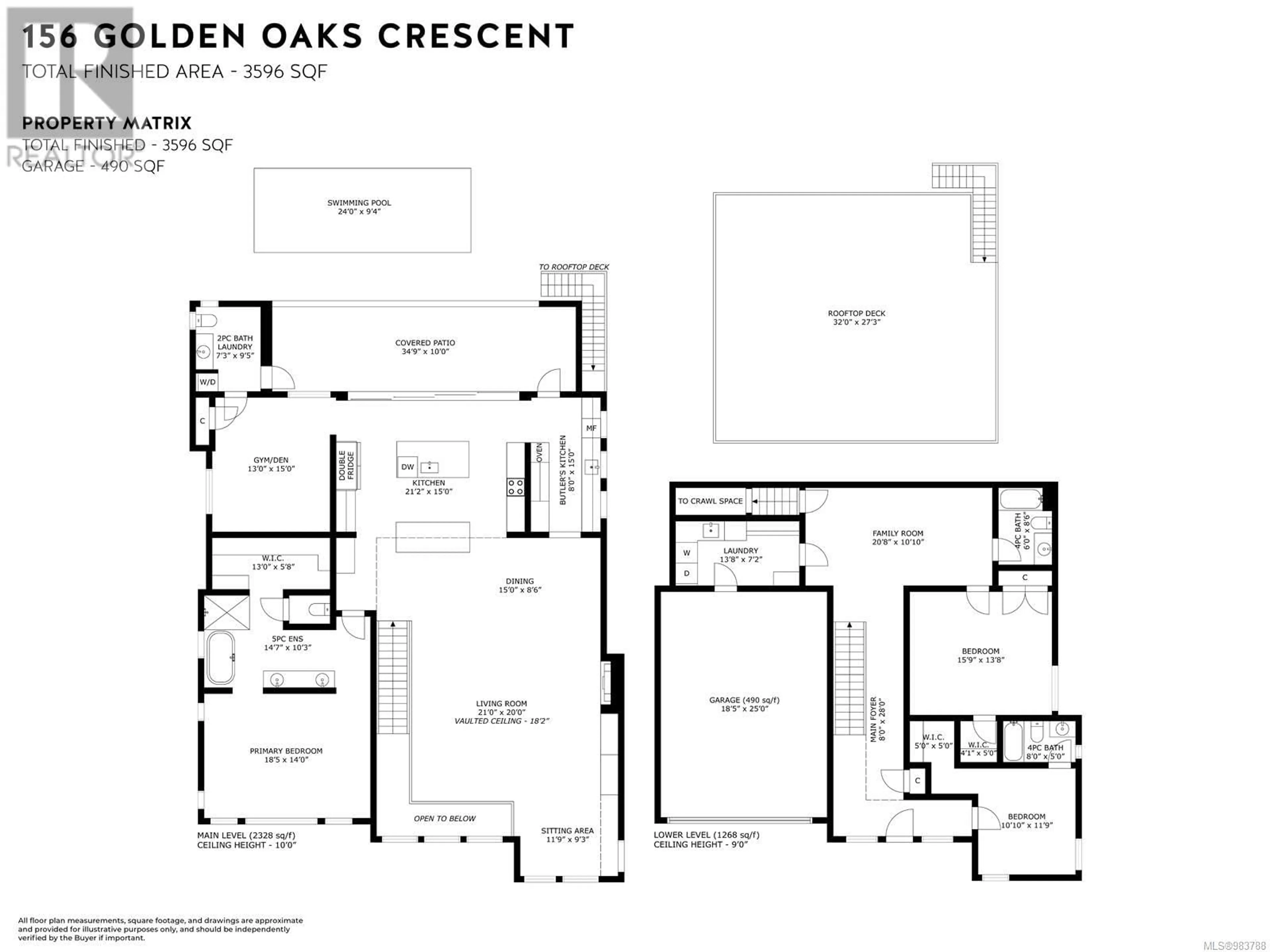 Floor plan for 156 Golden Oaks Cres, Nanaimo British Columbia V9T0K8