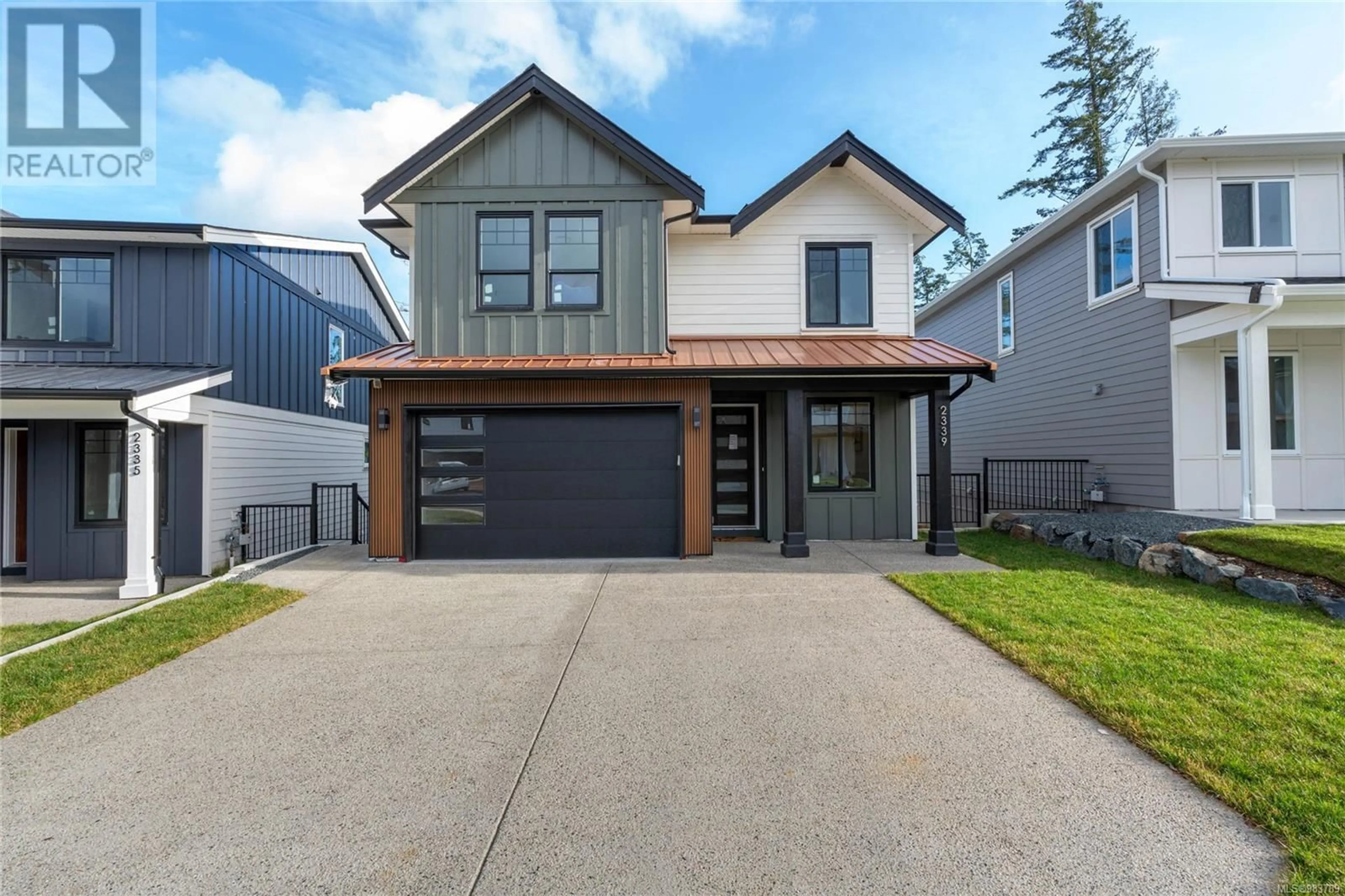 Home with brick exterior material, street for 2339 Swallow Pl, Langford British Columbia V9B6Y6