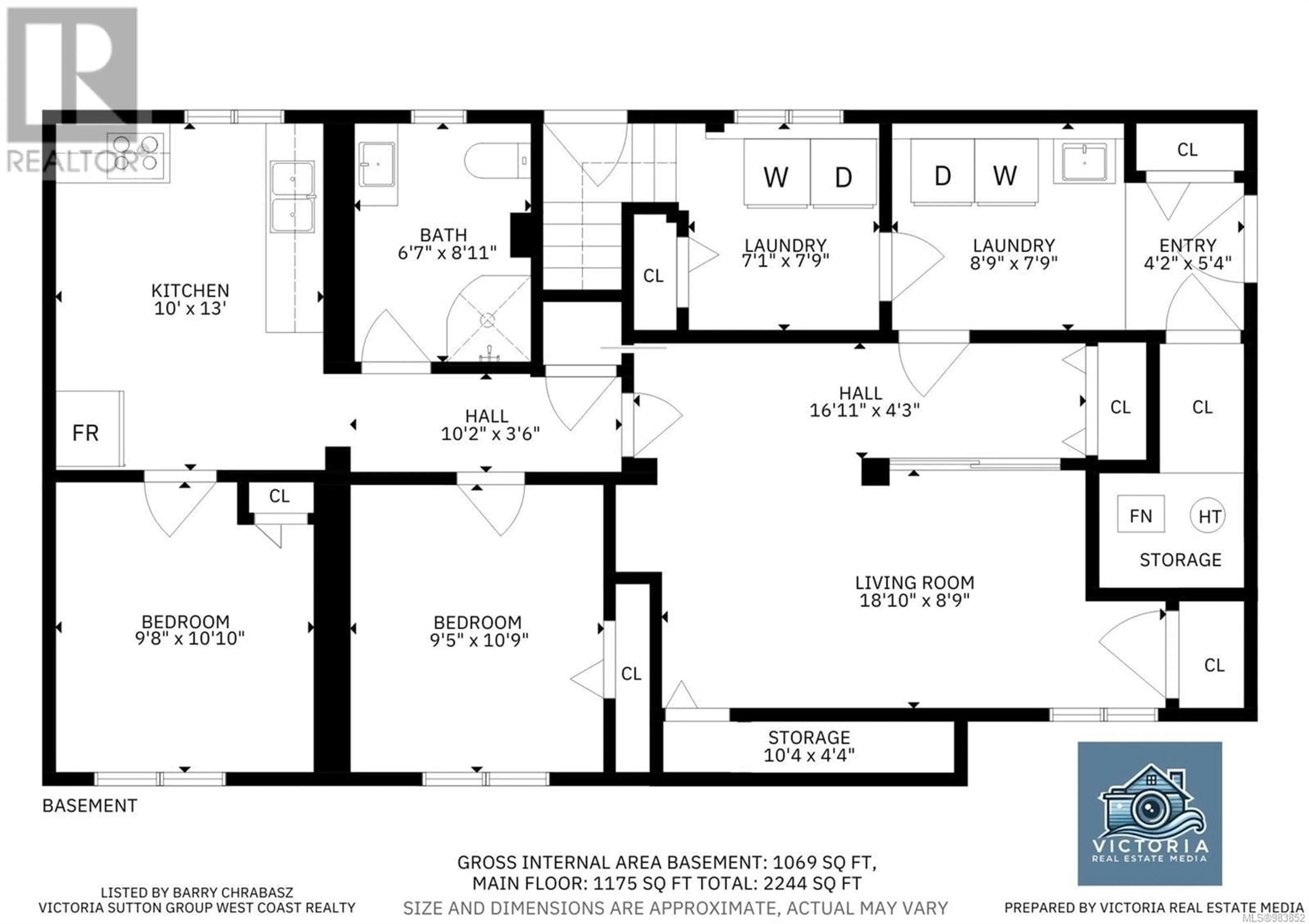 Floor plan for 570 Cedarcrest Dr, Colwood British Columbia V9C1M3