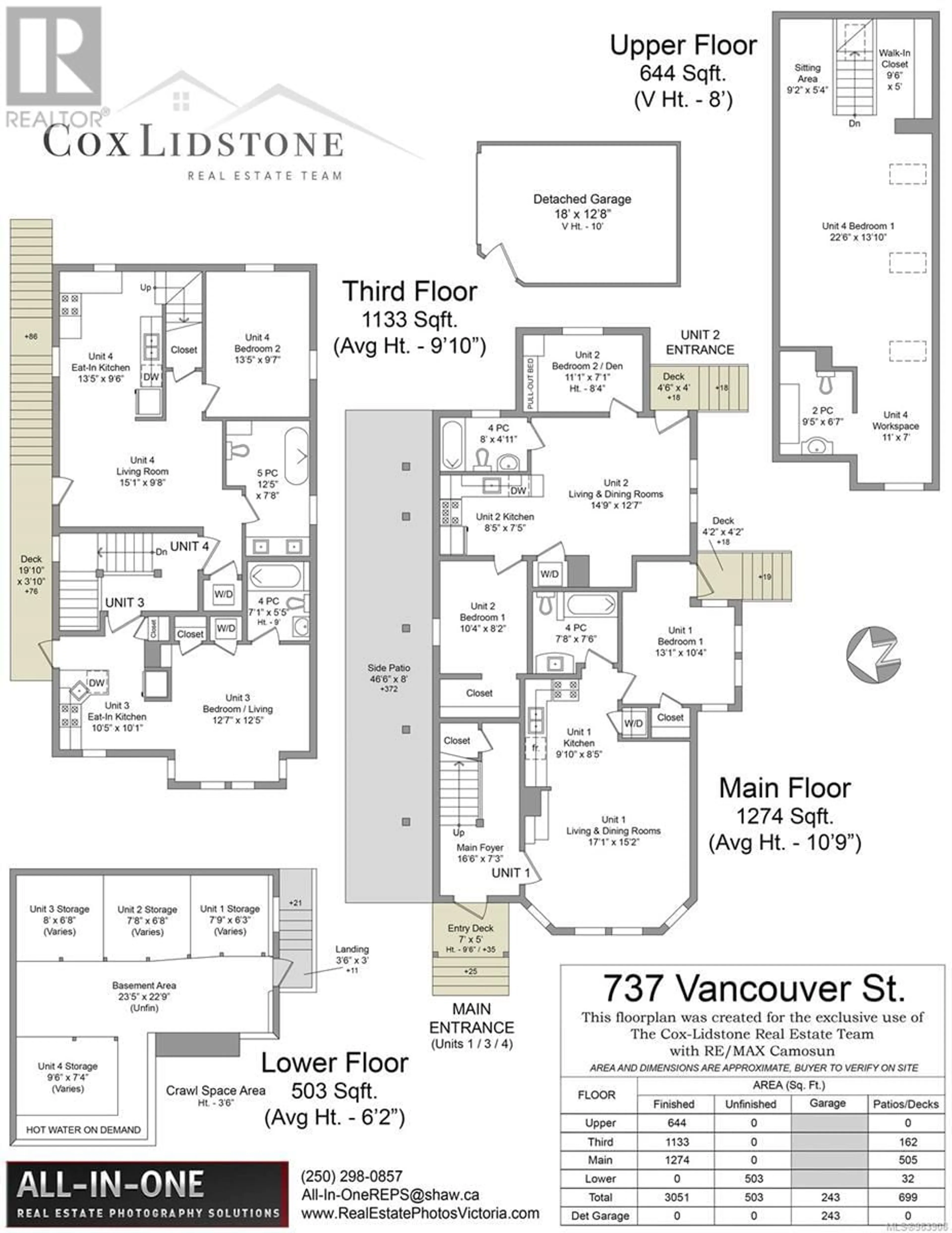 Floor plan for 737 Vancouver St, Victoria British Columbia V8V3V4