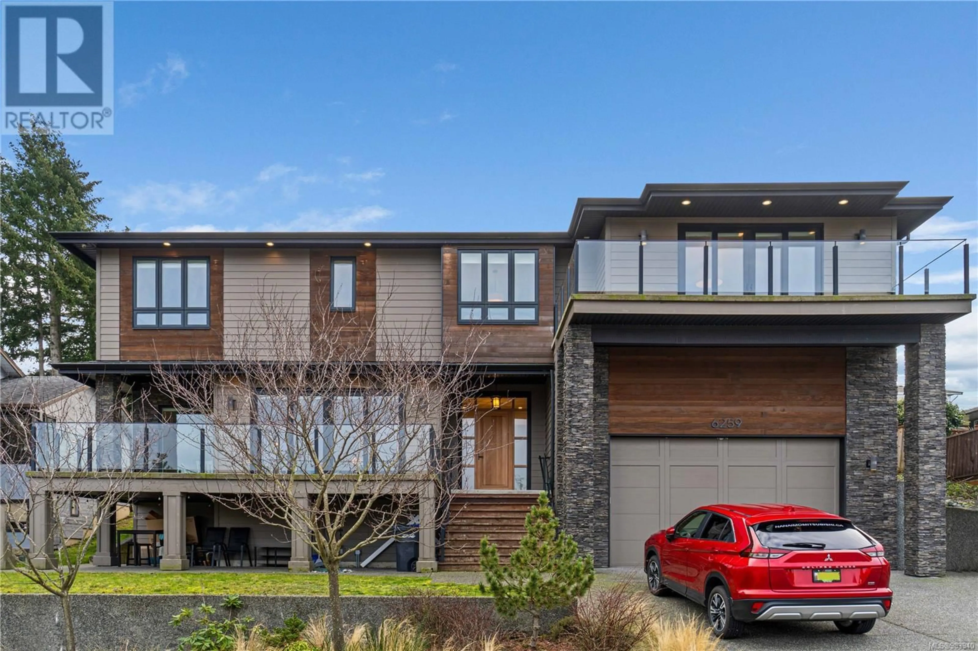 Home with brick exterior material, street for 6259 ICARUS DRIVE, Nanaimo British Columbia V9V1B8