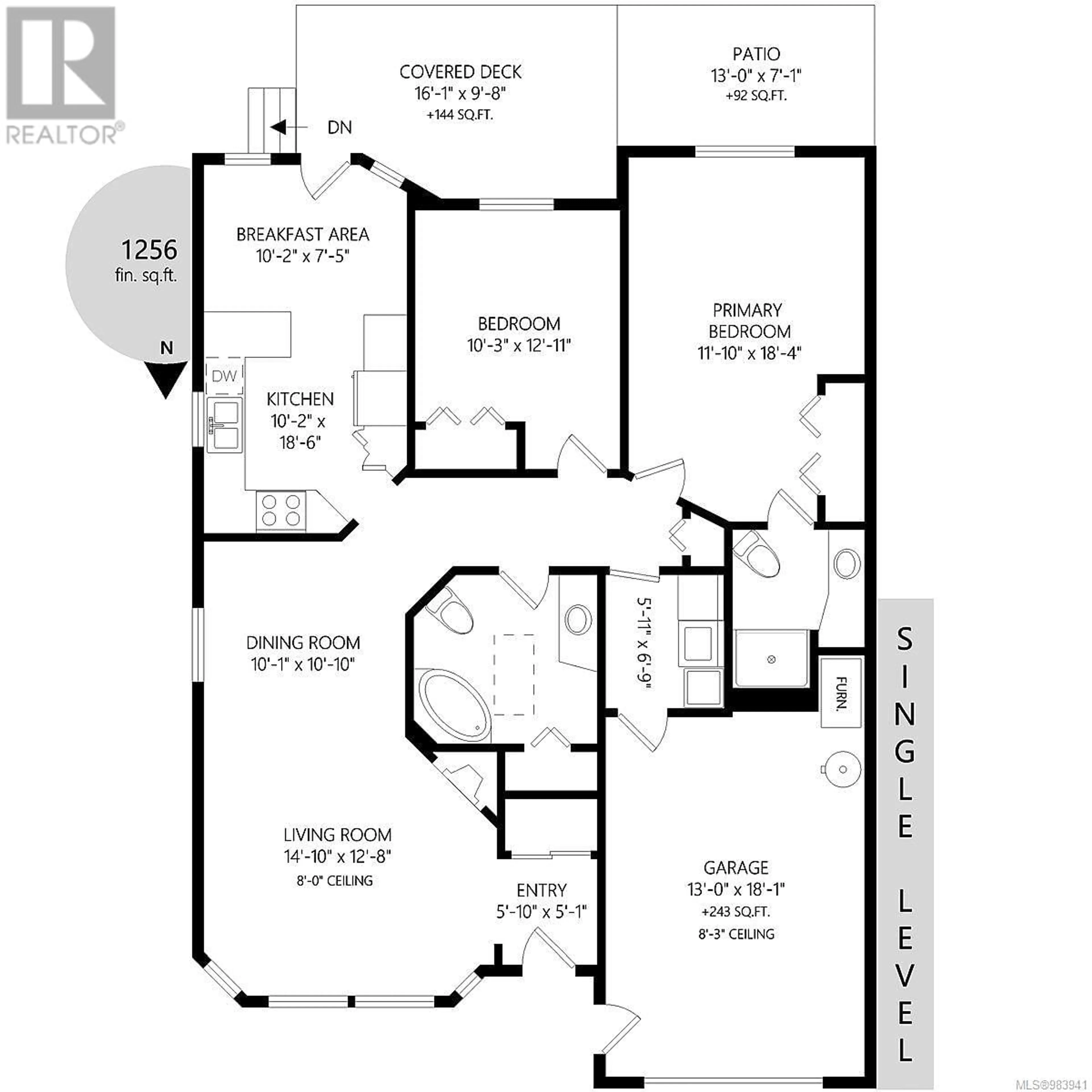 Floor plan for 24 815 Dunsmuir Cres, Ladysmith British Columbia V9G1R8