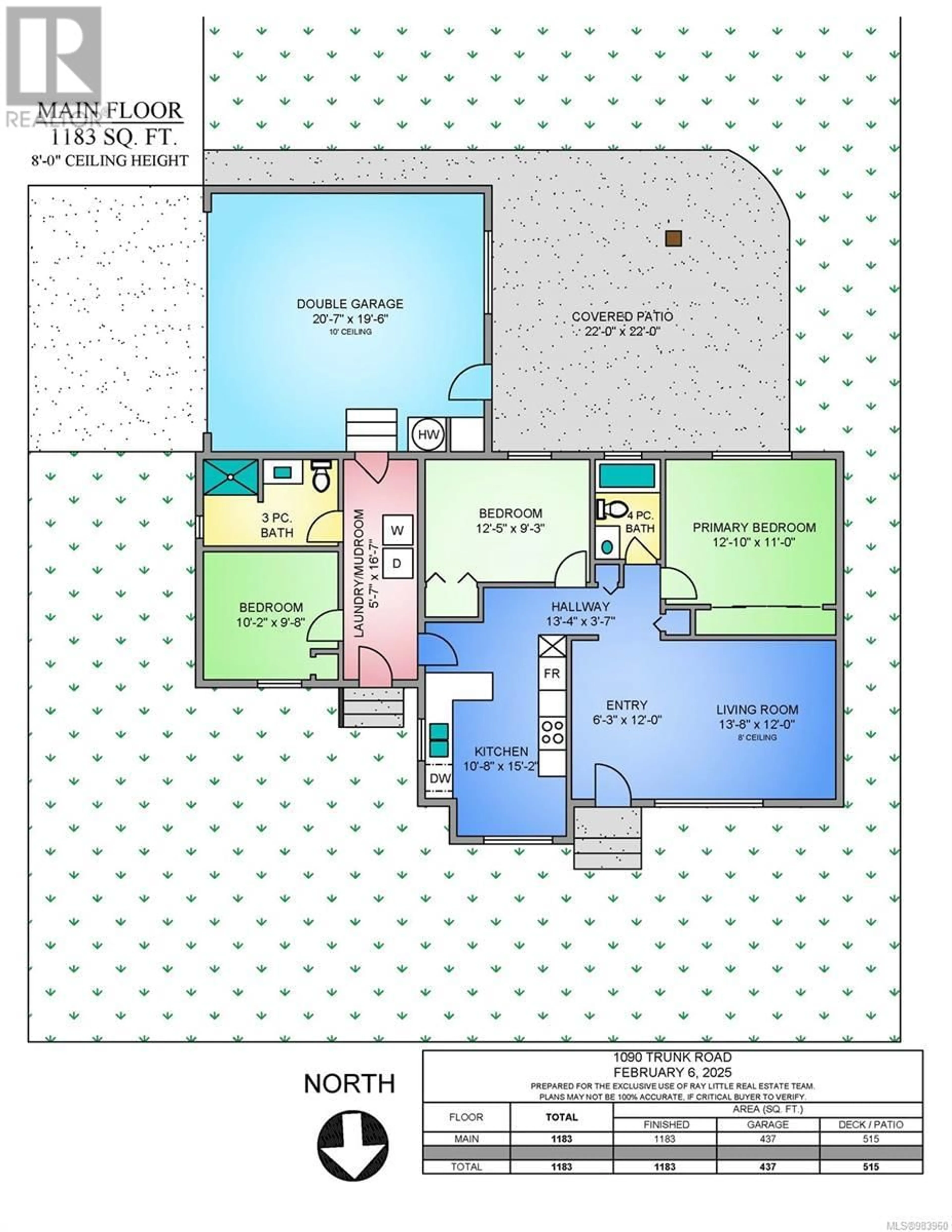 Floor plan for 1090 Trunk Rd, Duncan British Columbia V9L2S5