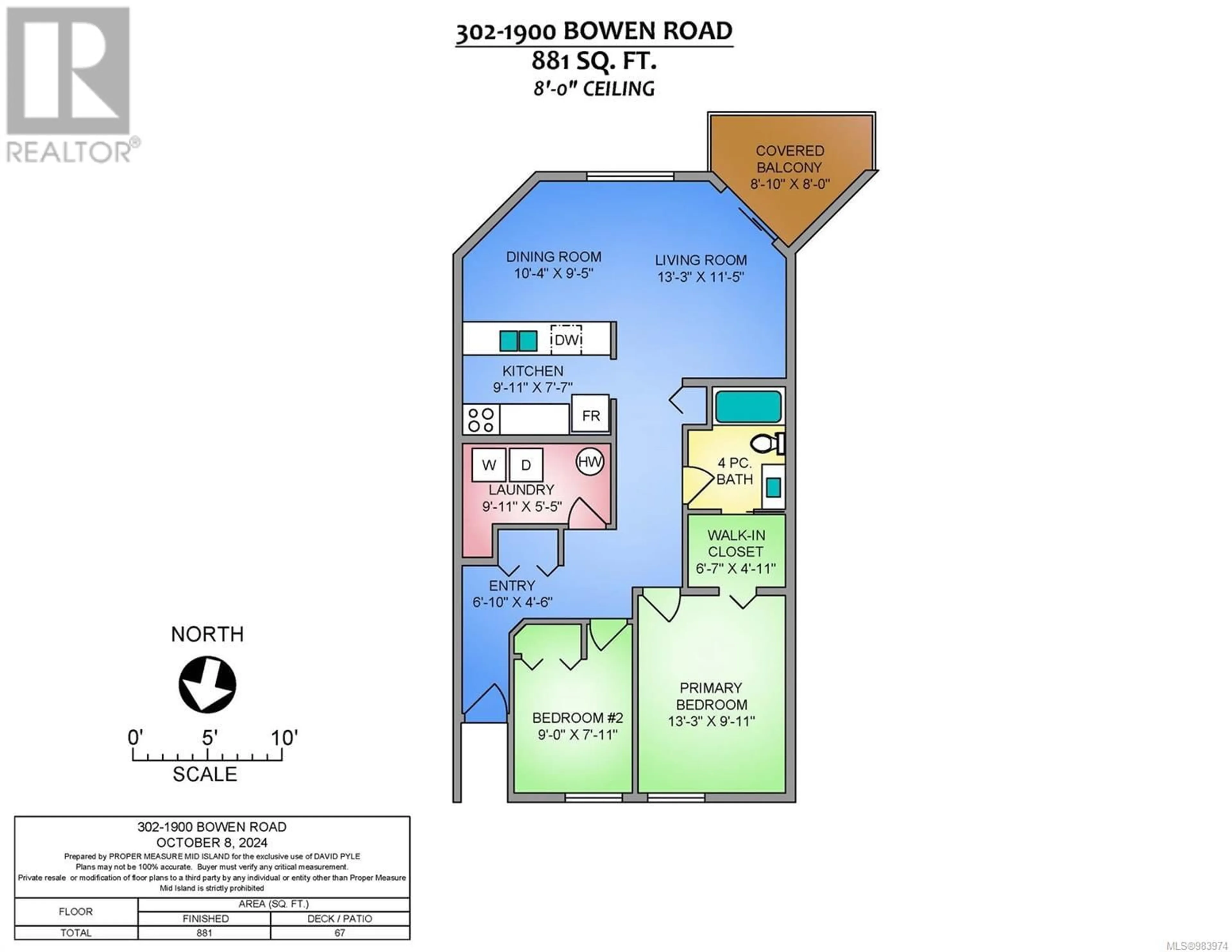 Floor plan for 302 1900 Bowen Rd, Nanaimo British Columbia V9S5S6