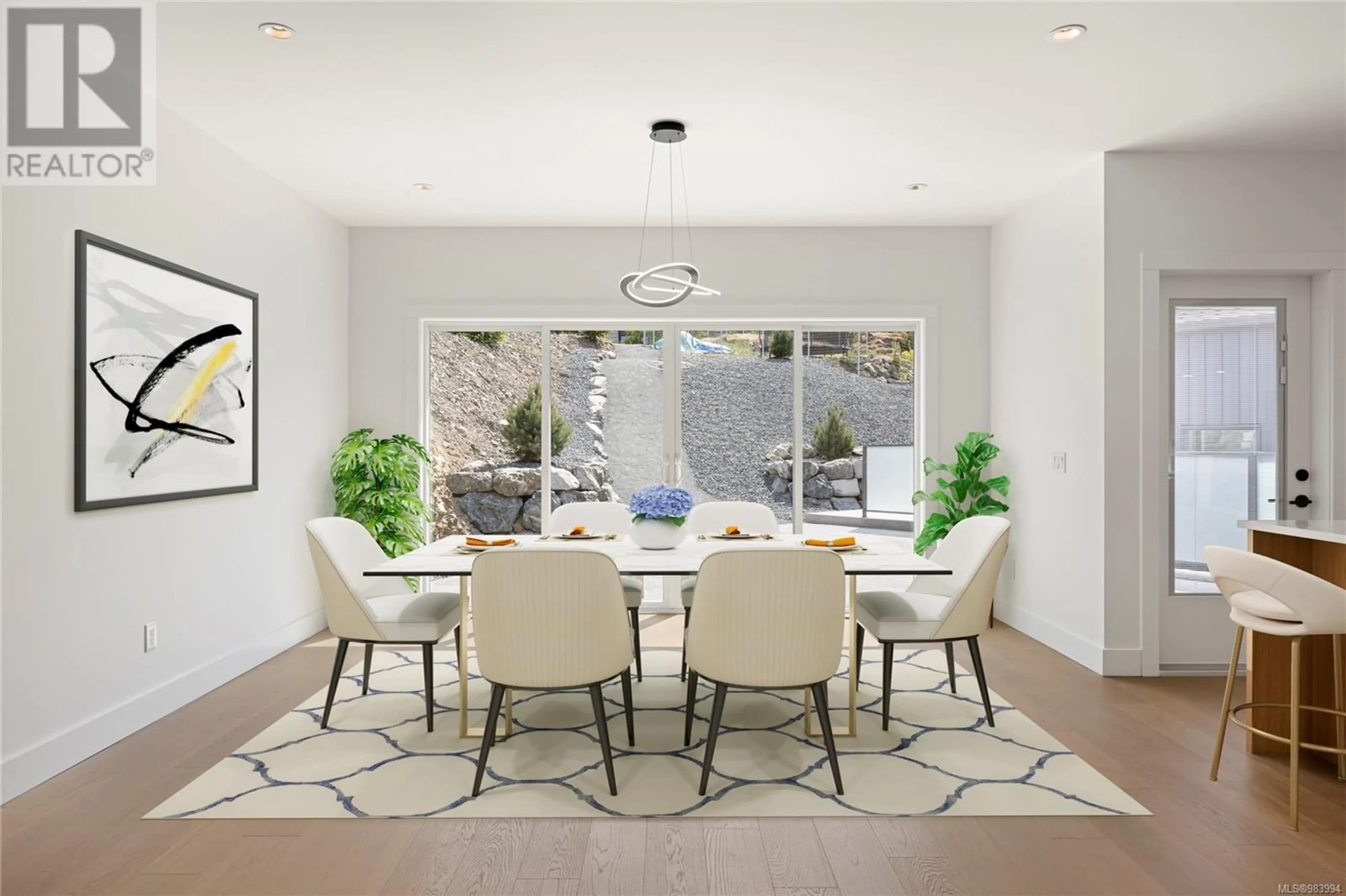 Dining room, ceramic/tile floor for 120 Bray Rd, Nanaimo British Columbia V9T0J8