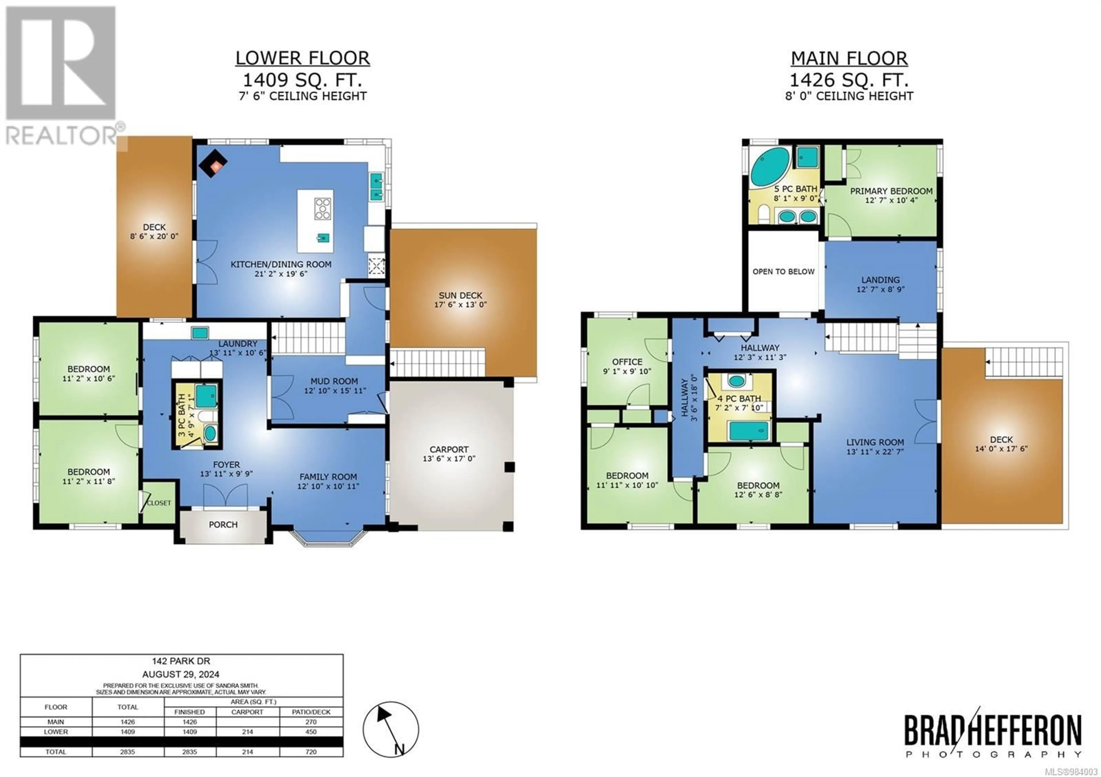 Floor plan for 142 PARK DRIVE, Salt Spring British Columbia V8K1K7