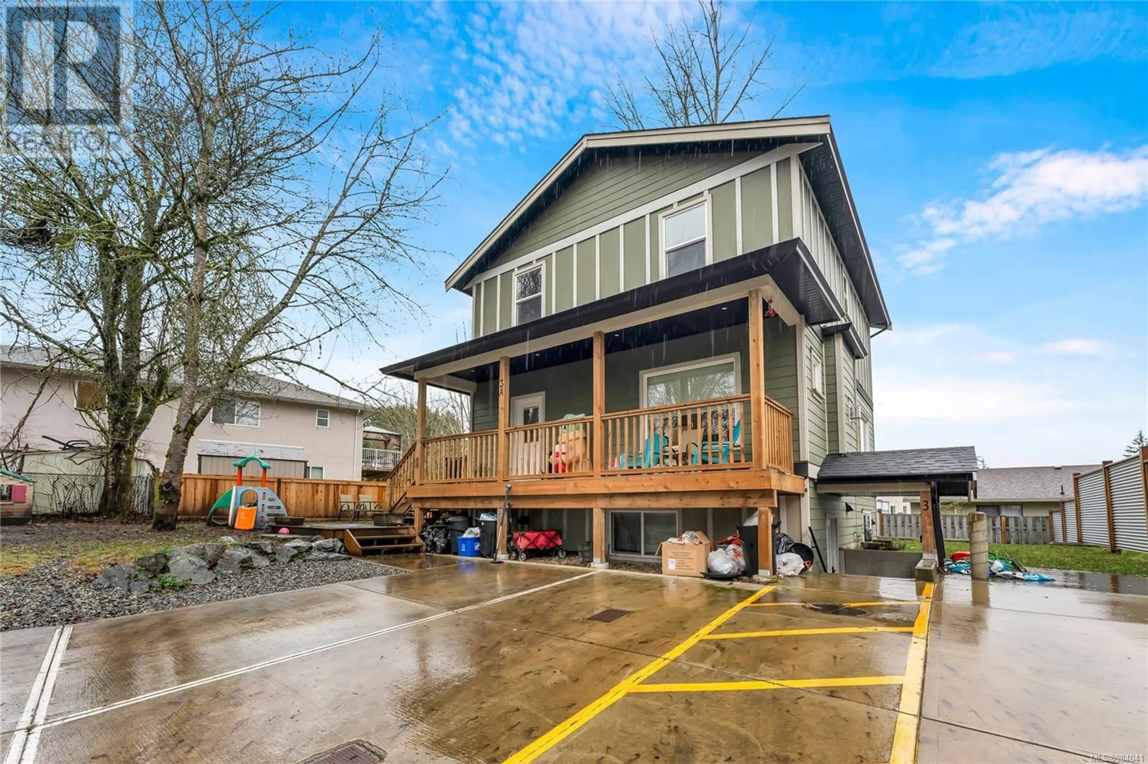 Home with vinyl exterior material, water/lake/river/ocean view for 3 6146 Ryall Rd, Duncan British Columbia V9L2H7