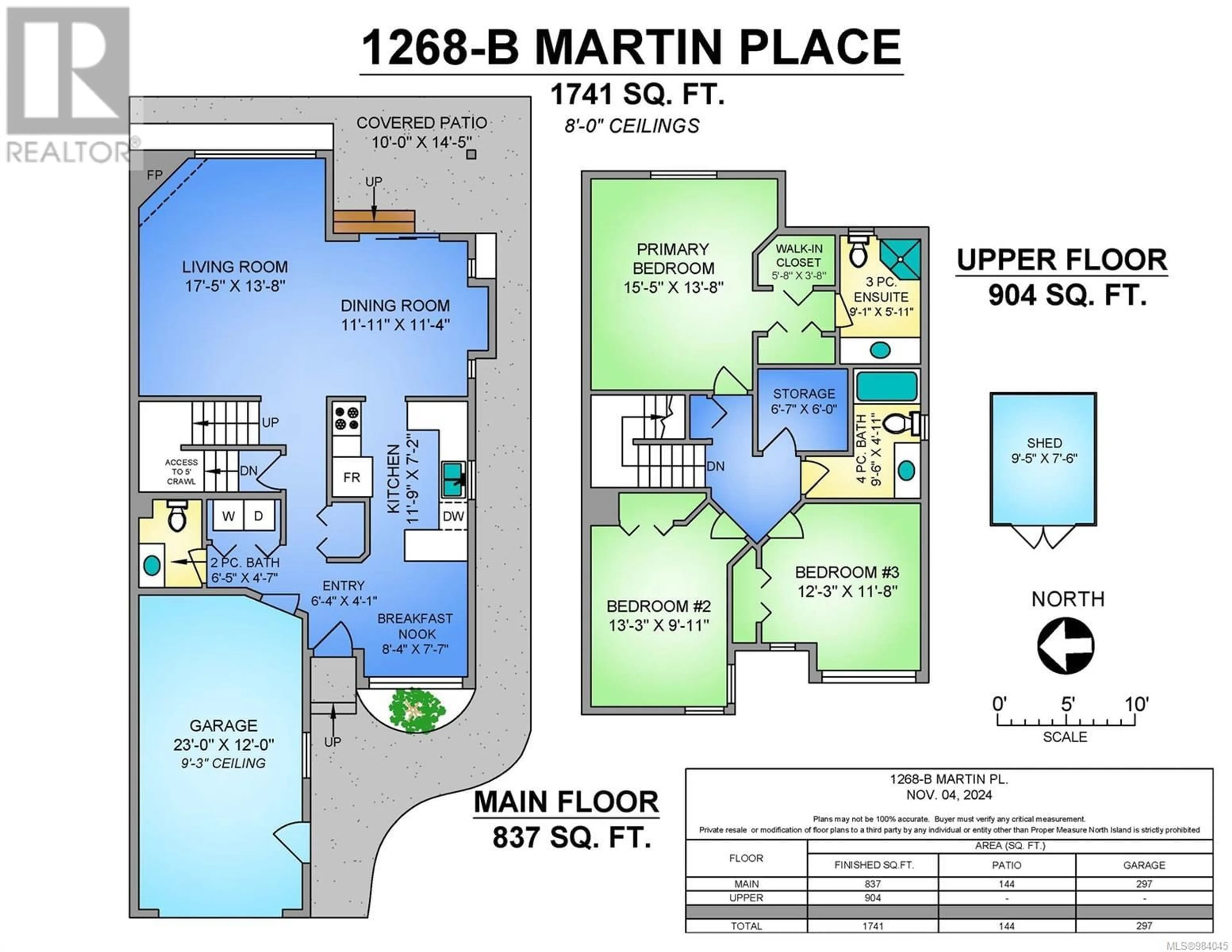 Floor plan for 1268B Martin Pl, Courtenay British Columbia V9N9A2