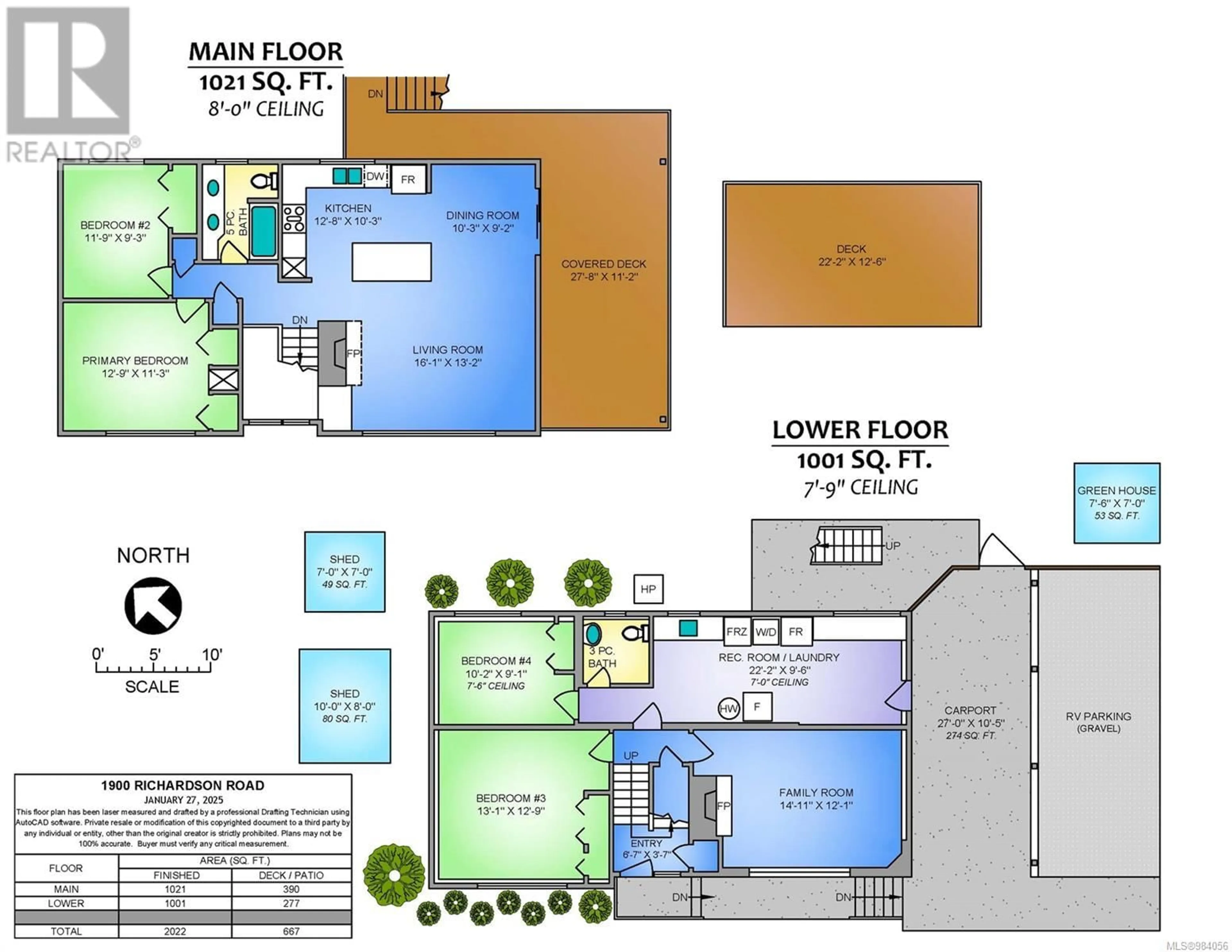 Floor plan for 1900 Richardson Rd, Nanaimo British Columbia V9X1C2