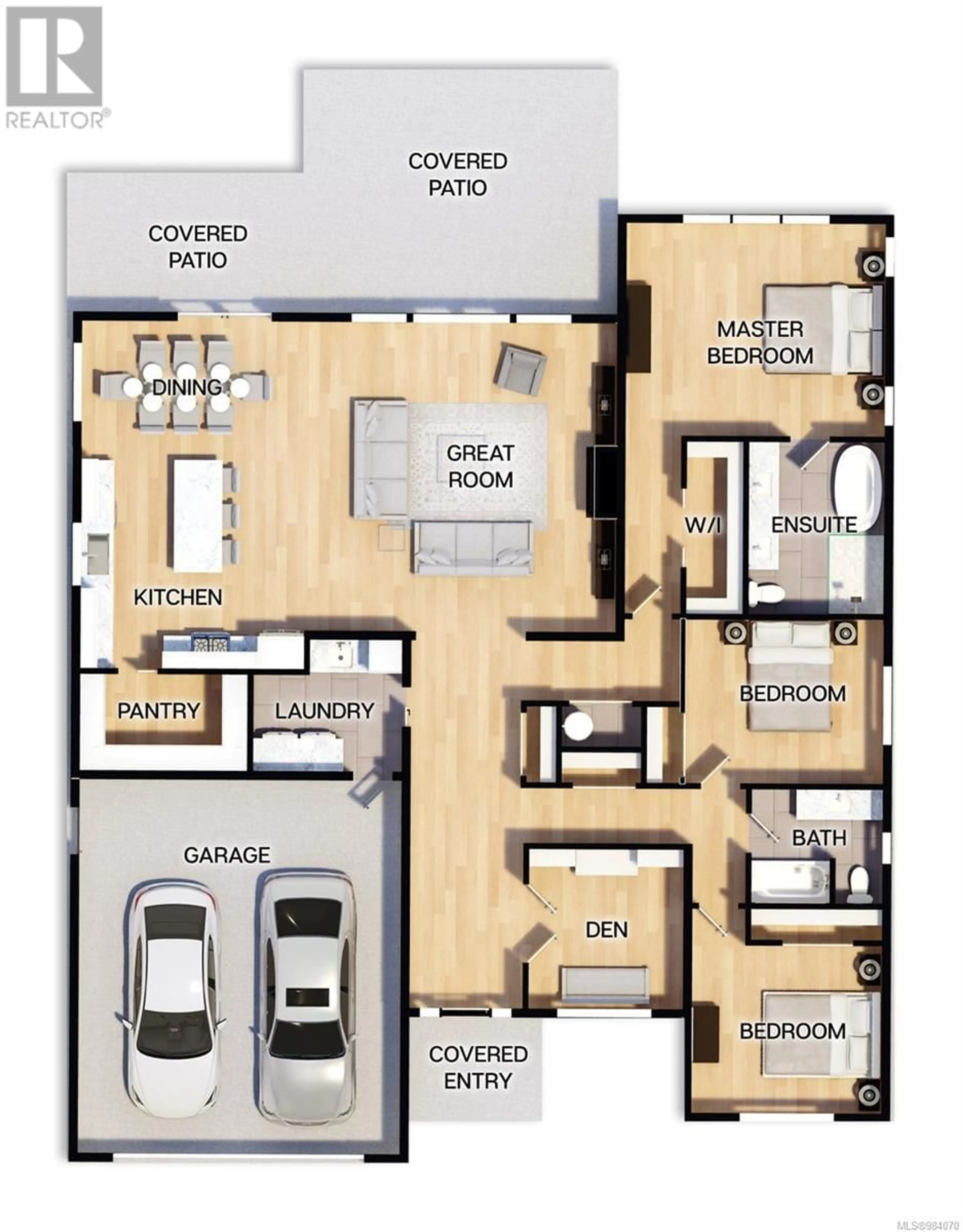 Floor plan for 1017 Coral Pl, French Creek British Columbia V9P2E1