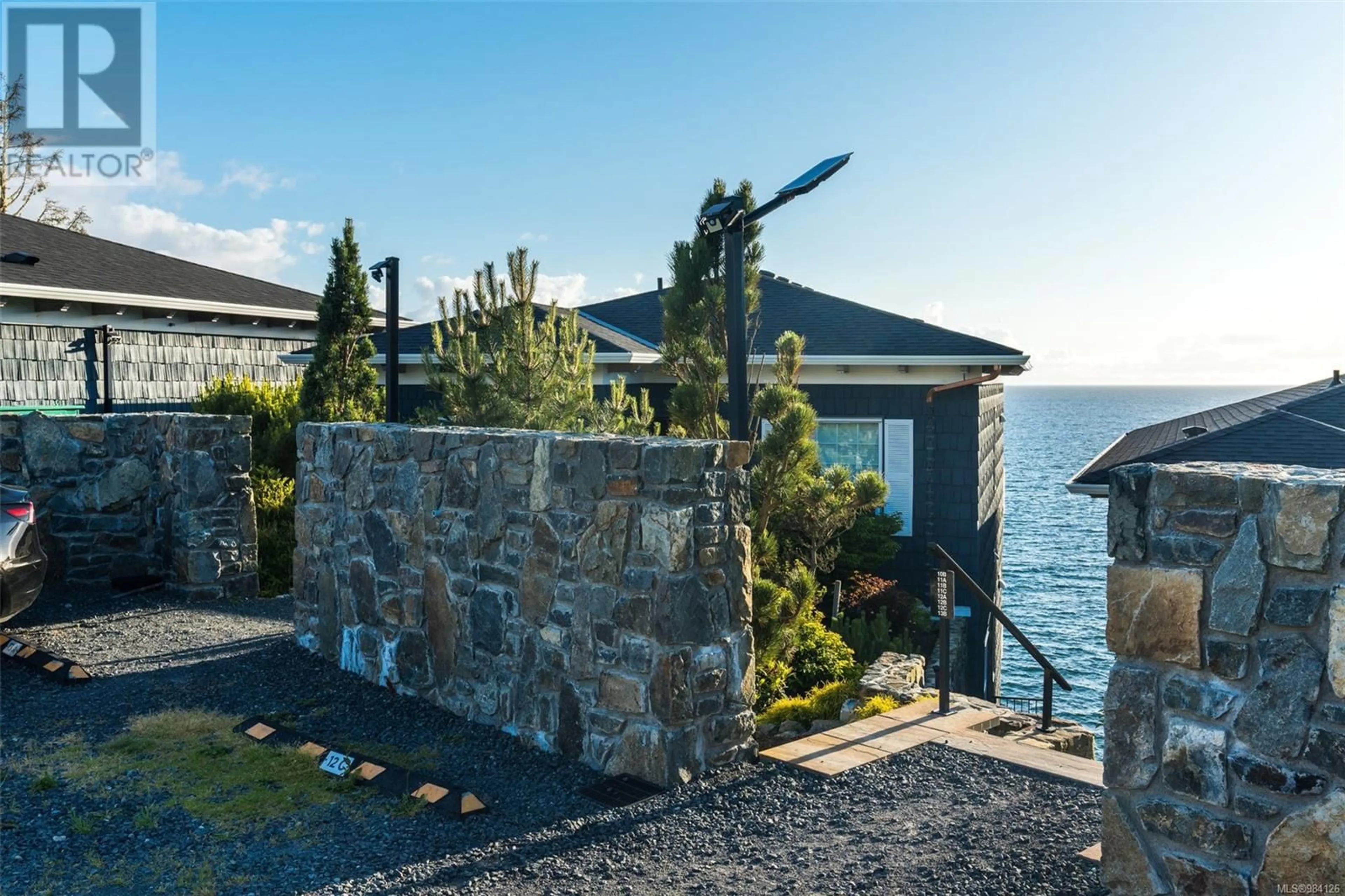 Patio, water/lake/river/ocean view for 13B 1000 Sookepoint Pl, Sooke British Columbia V9Z1L8