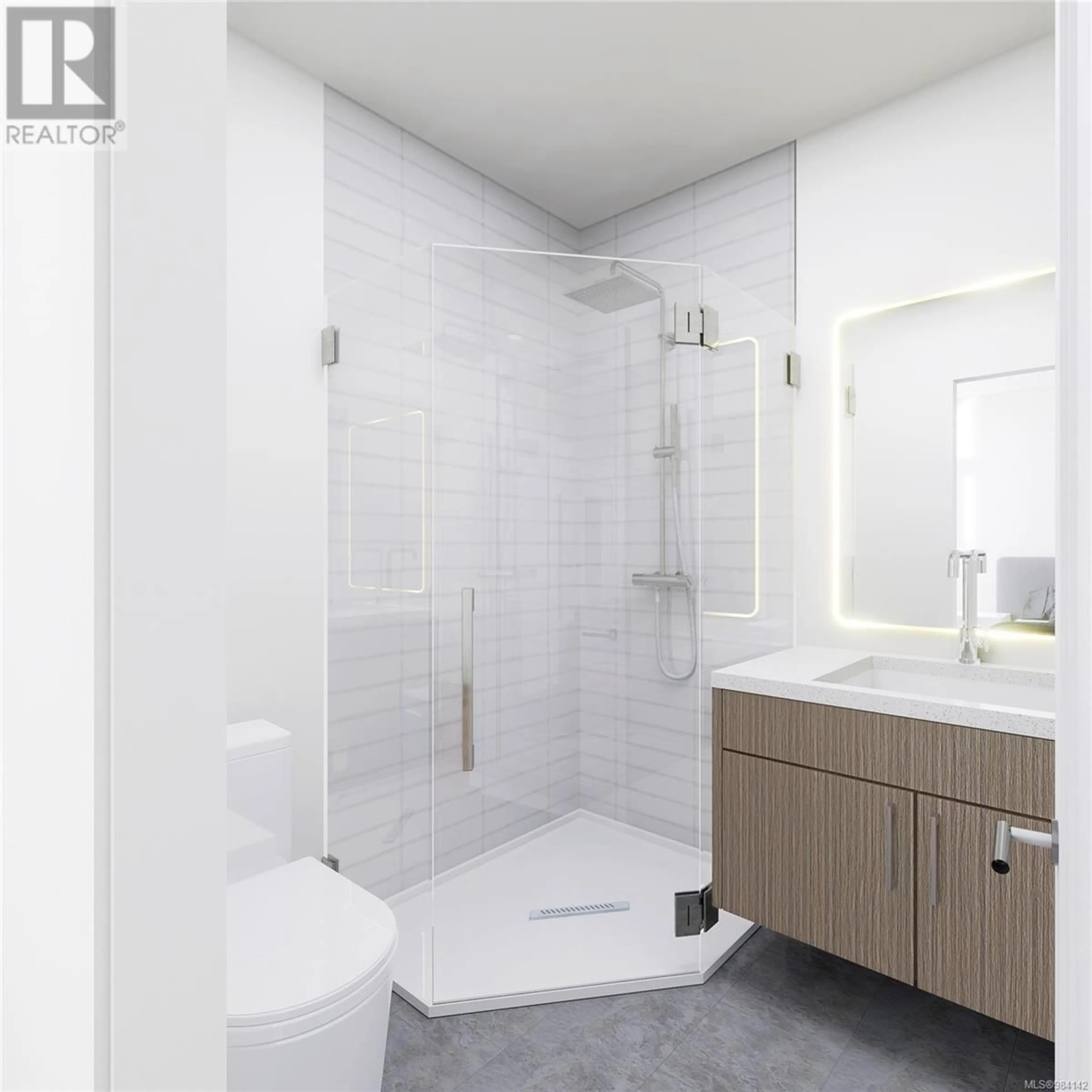 Standard bathroom, ceramic/tile floor for 907 Vine Crt, Langford British Columbia V9C2V8