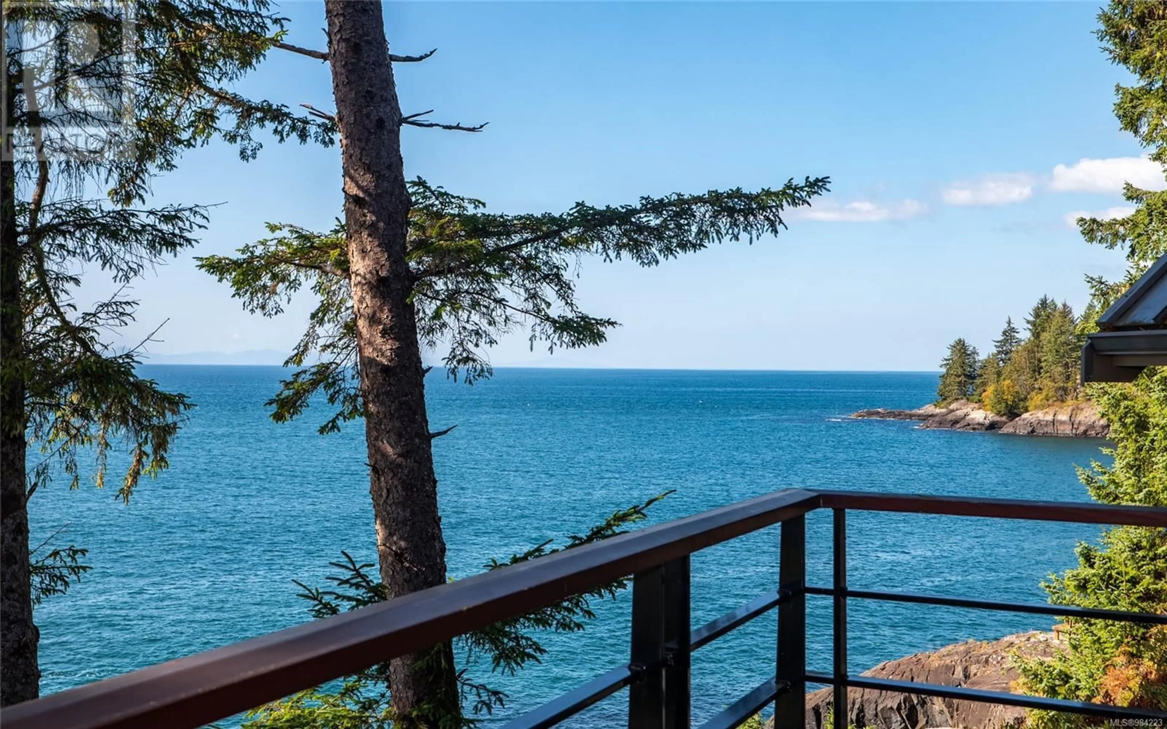 Patio, water/lake/river/ocean view for 2946 Fishboat Bay Rd, Sooke British Columbia V9Z1G9