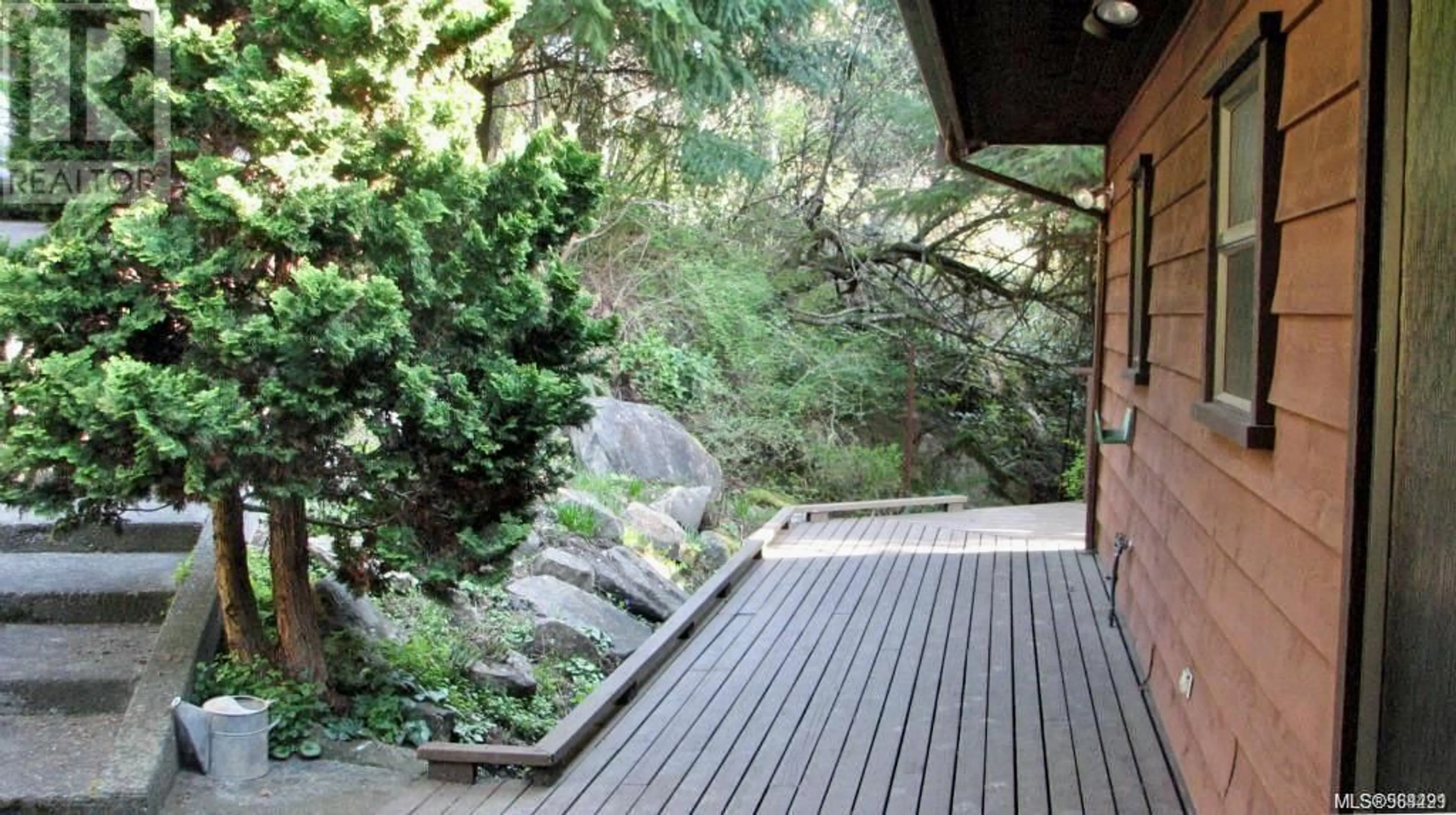 Patio, forest/trees view for 250 South Bank Dr, Salt Spring British Columbia V8K1M7