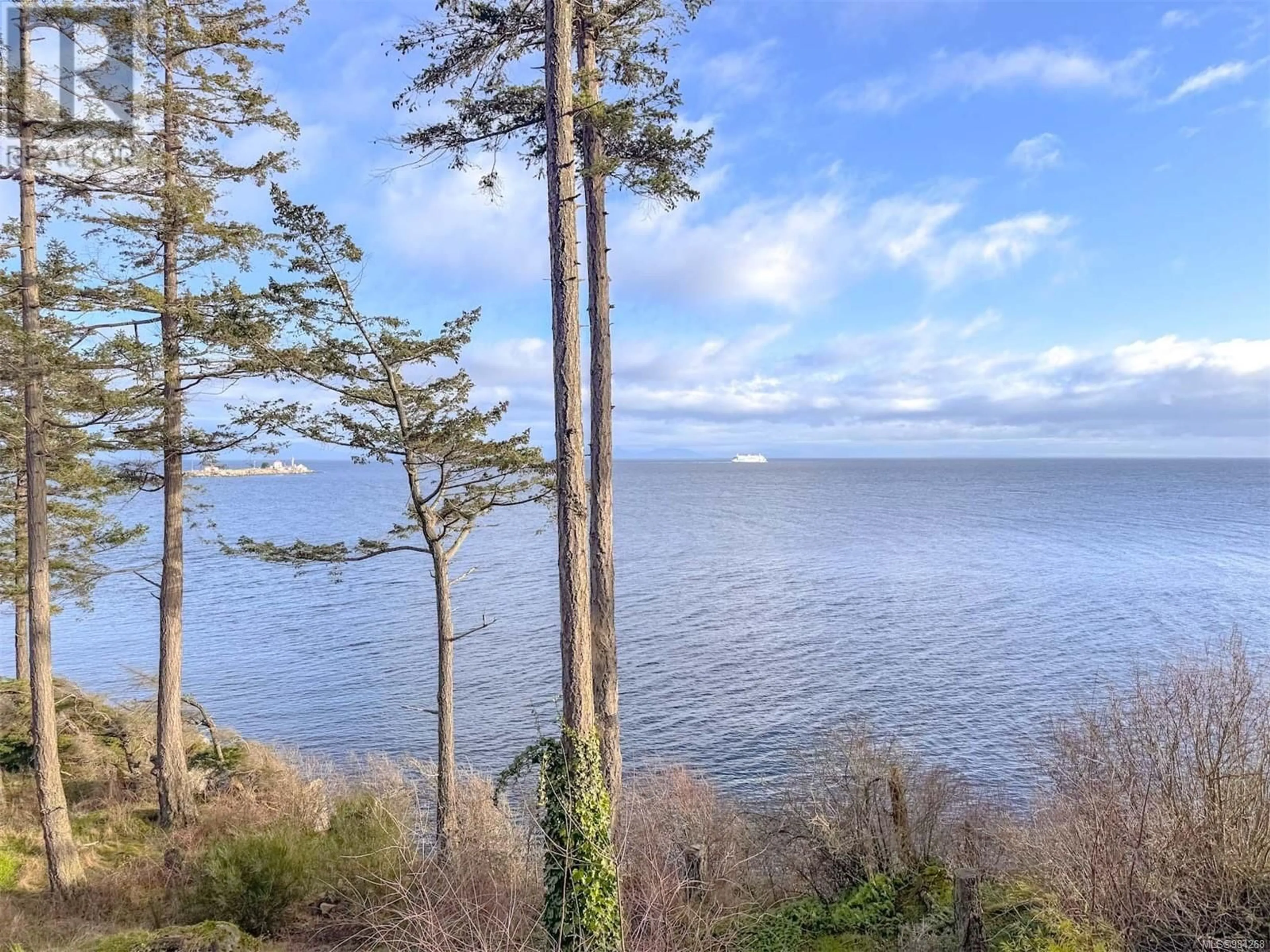 A pic from outside/outdoor area/front of a property/back of a property/a pic from drone, water/lake/river/ocean view for 1064 Berry Point Rd, Gabriola Island British Columbia V0R1X1