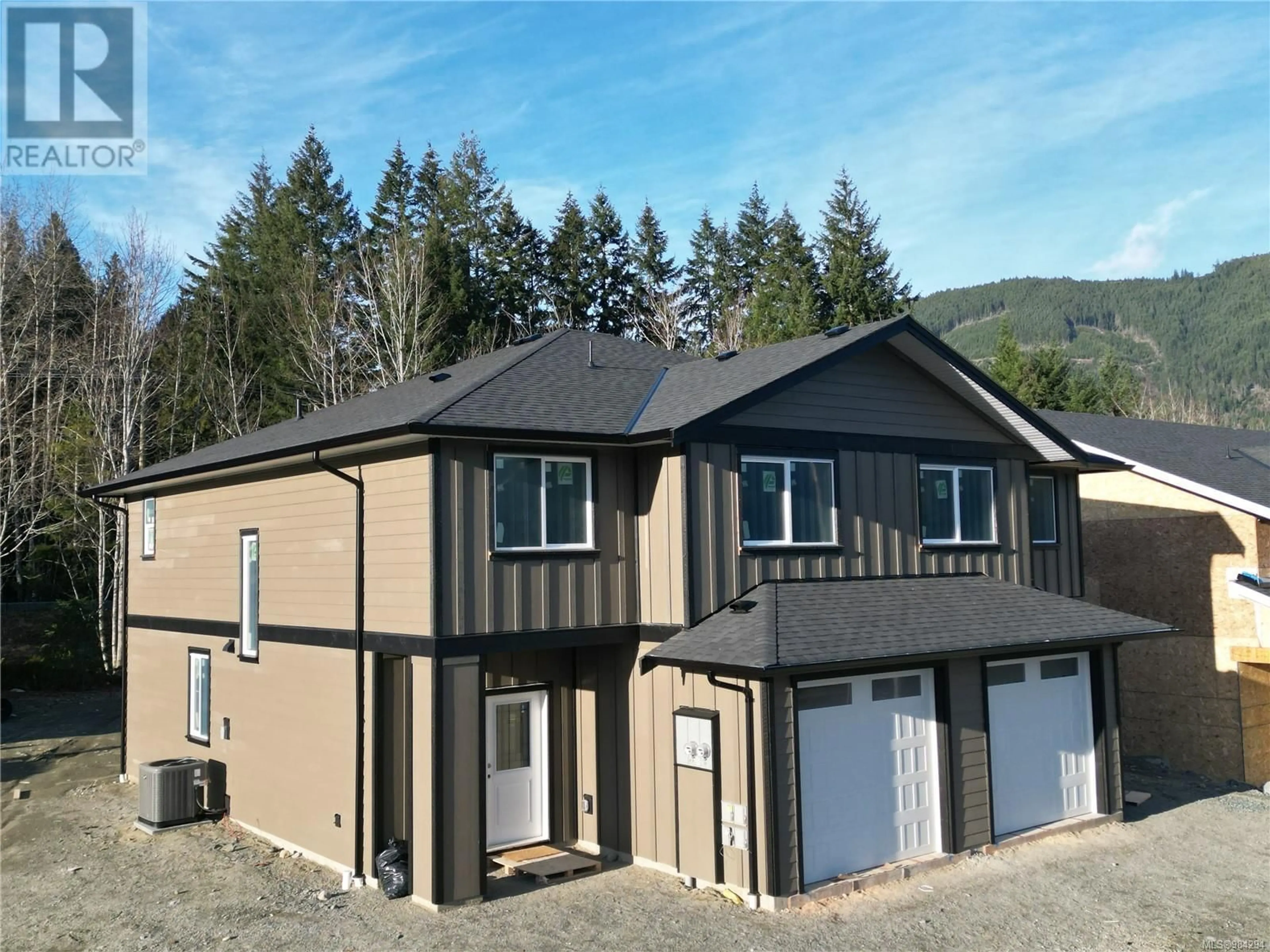 A pic from outside/outdoor area/front of a property/back of a property/a pic from drone, building for 159 Elk Rd, Lake Cowichan British Columbia V0R2G0