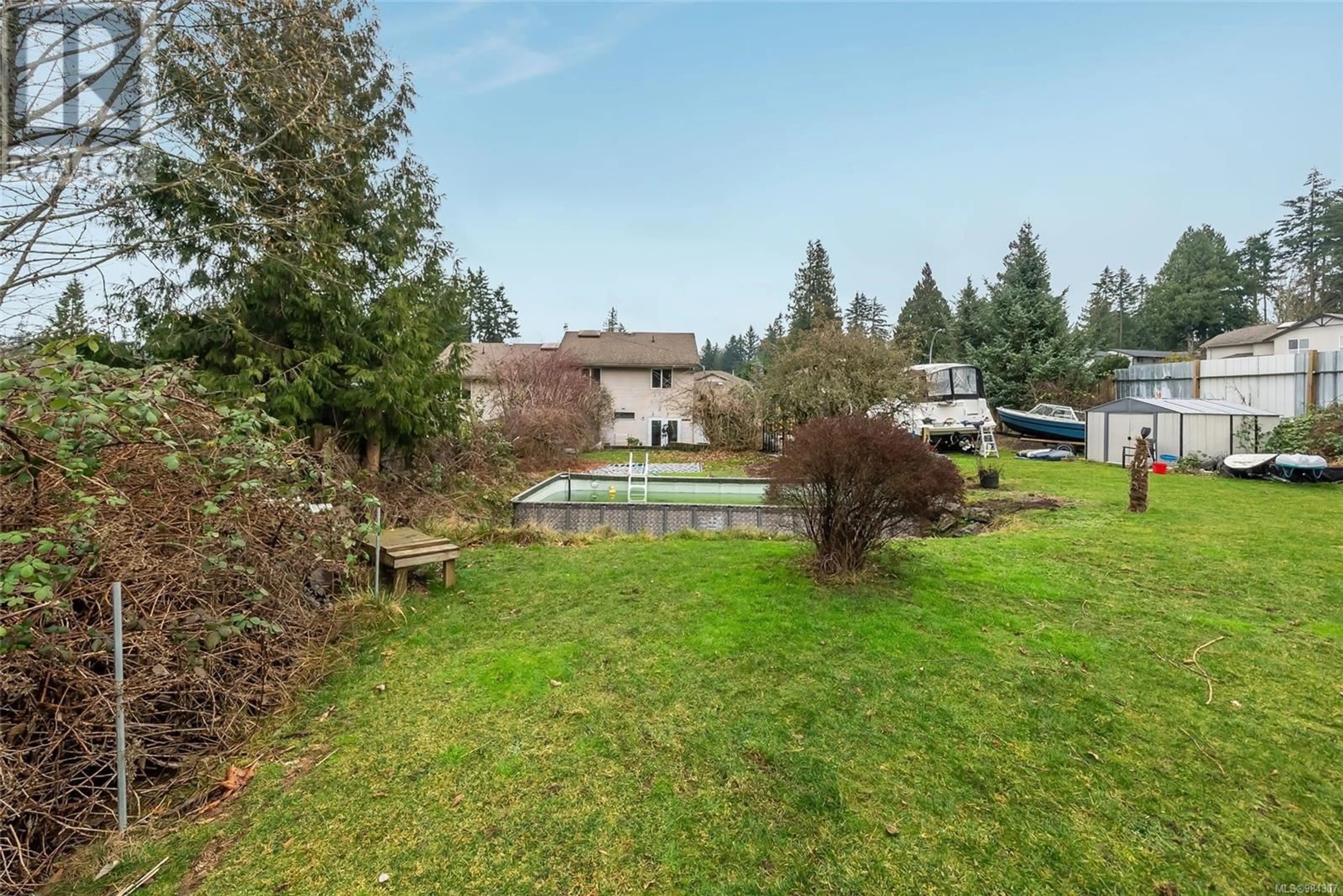 A pic from outside/outdoor area/front of a property/back of a property/a pic from drone, water/lake/river/ocean view for 2451 Crystal Brook Way, Nanaimo British Columbia V9T6L5