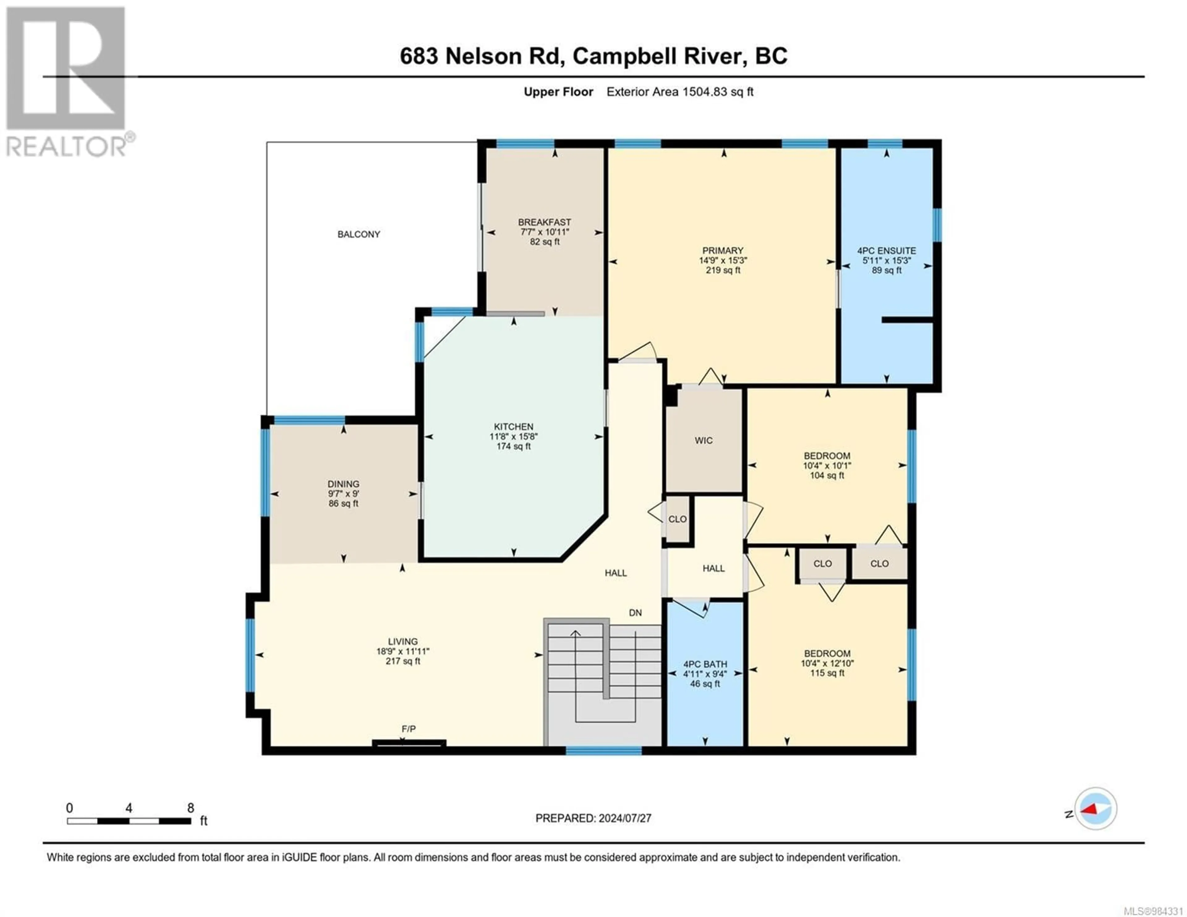 Floor plan for 683 Nelson Rd, Campbell River British Columbia V9H1T7