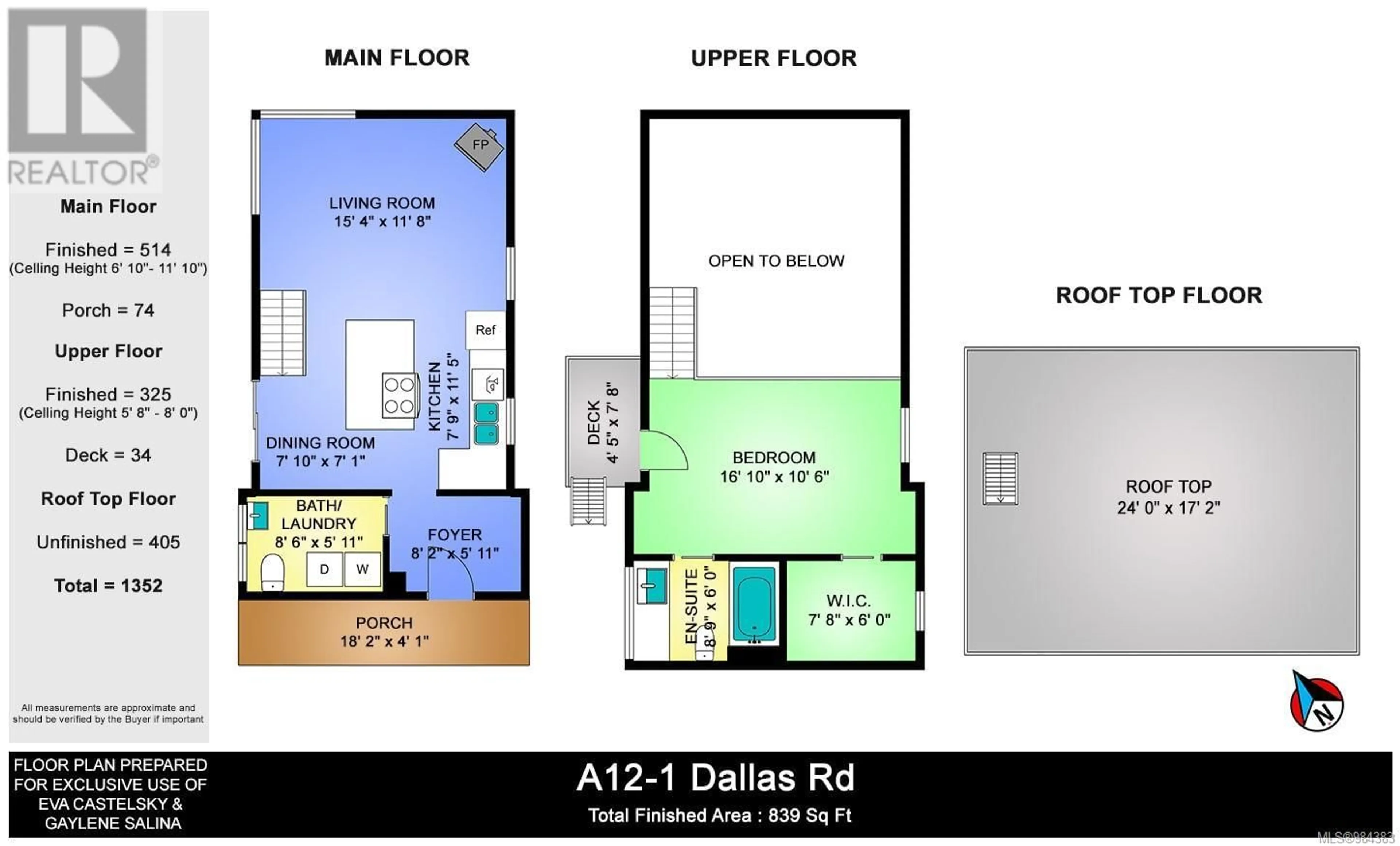 Floor plan for A12 1 DALLAS Rd, Victoria British Columbia V8V0B2