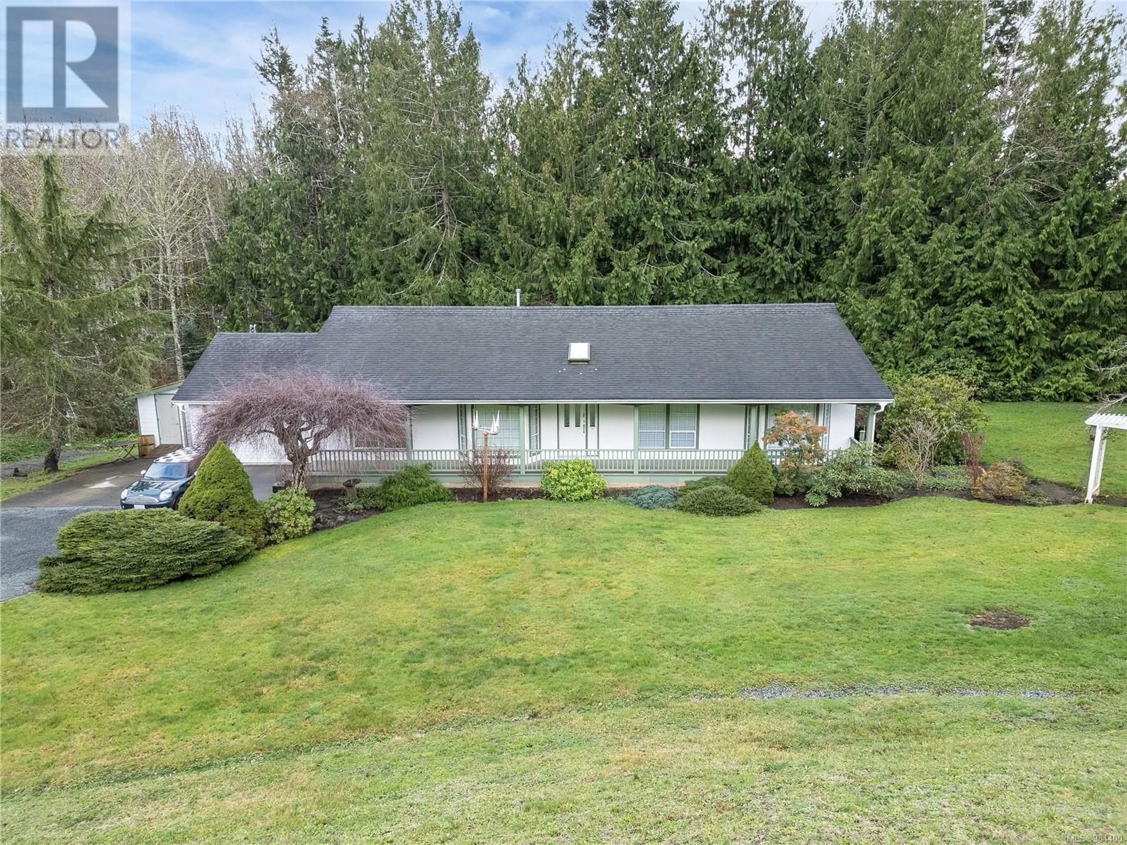 A pic from outside/outdoor area/front of a property/back of a property/a pic from drone, unknown for 2126 Corvis Way, Sooke British Columbia V9Z0G1