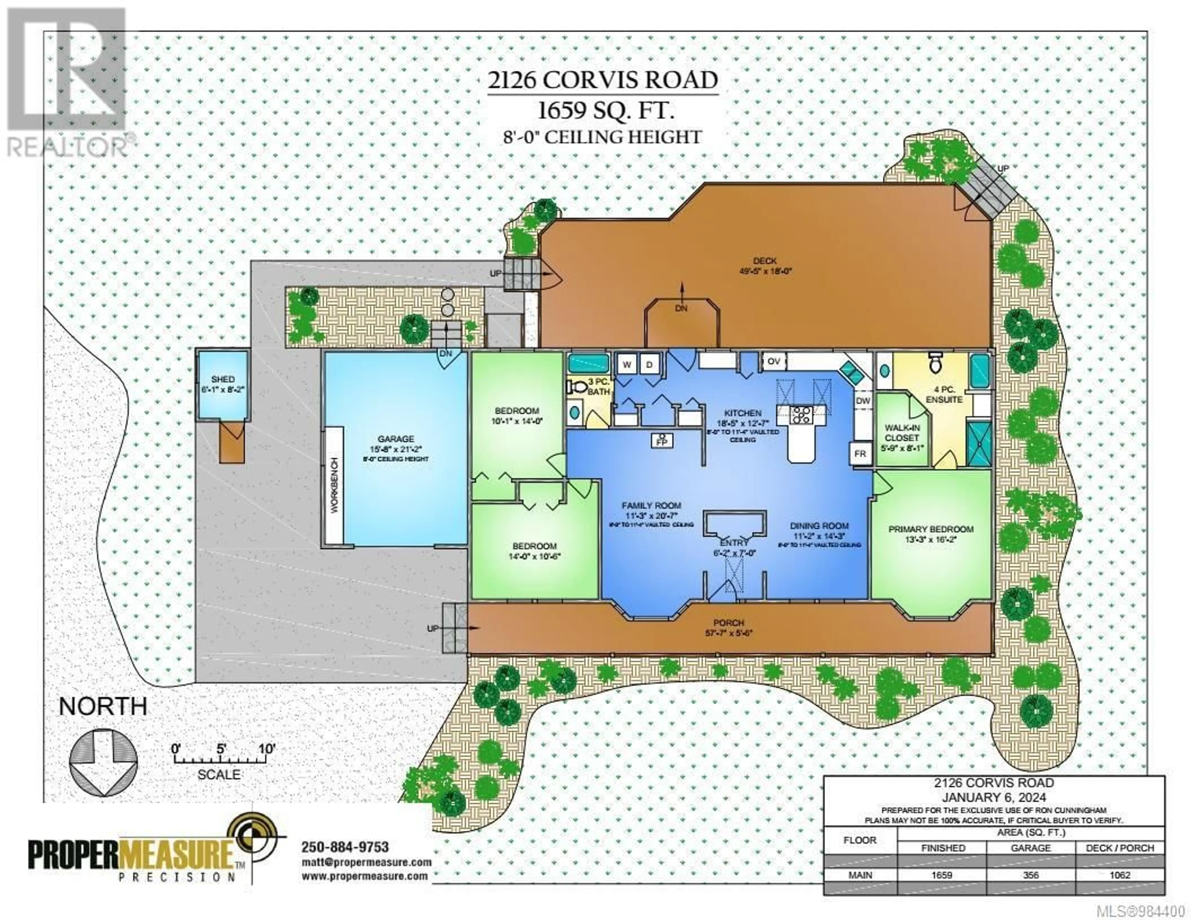 Floor plan for 2126 Corvis Way, Sooke British Columbia V9Z0G1