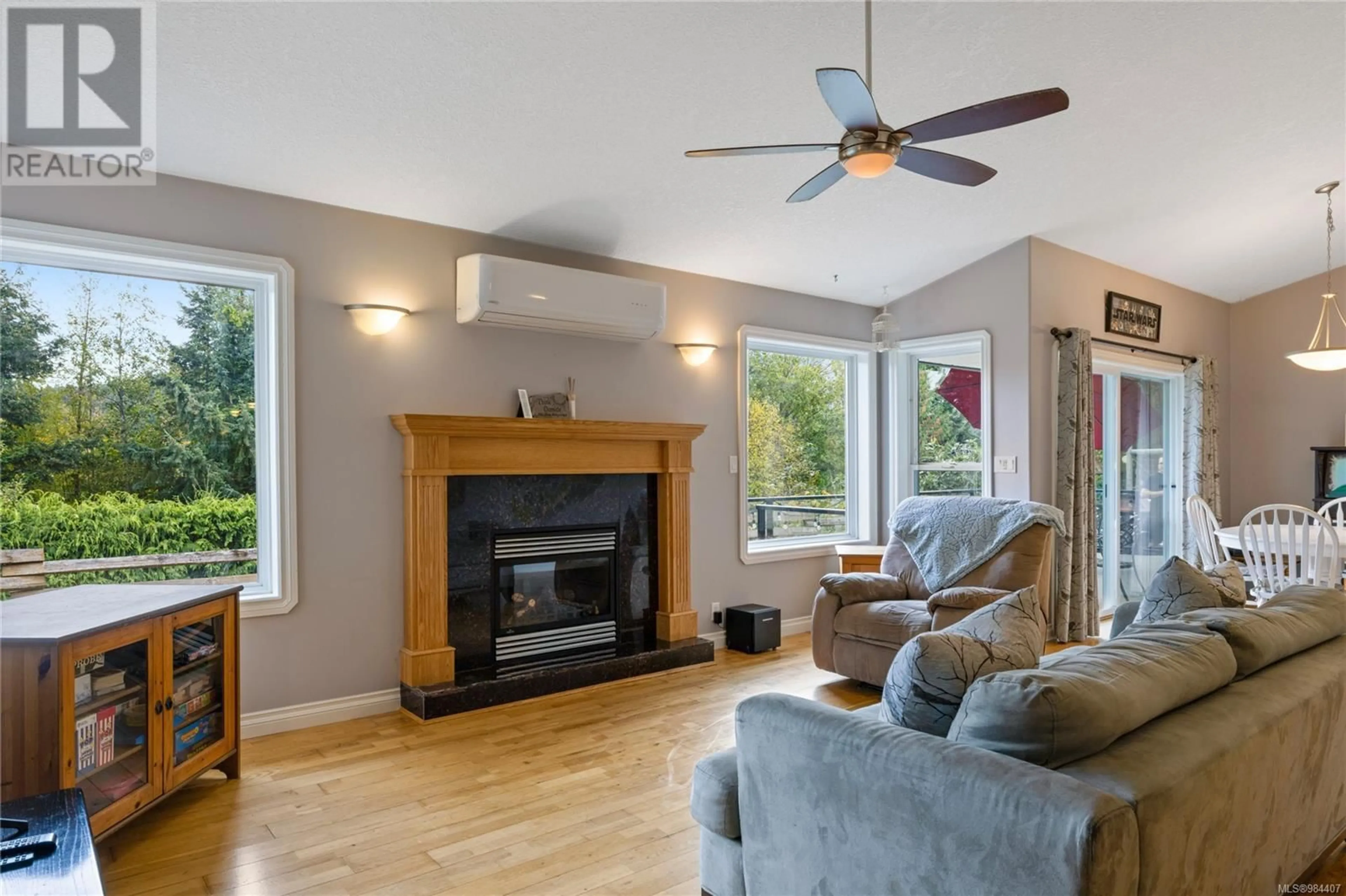 Living room with furniture, unknown for 1840 Martini Way, Qualicum Beach British Columbia V9K2S3